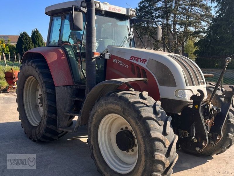 Traktor типа Steyr 6170 CVT, Gebrauchtmaschine в Crombach/St.Vith