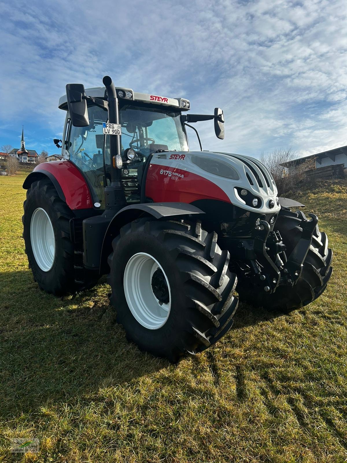 Traktor типа Steyr 6175 CVT Impuls, Gebrauchtmaschine в Pegnitz-Bronn (Фотография 2)
