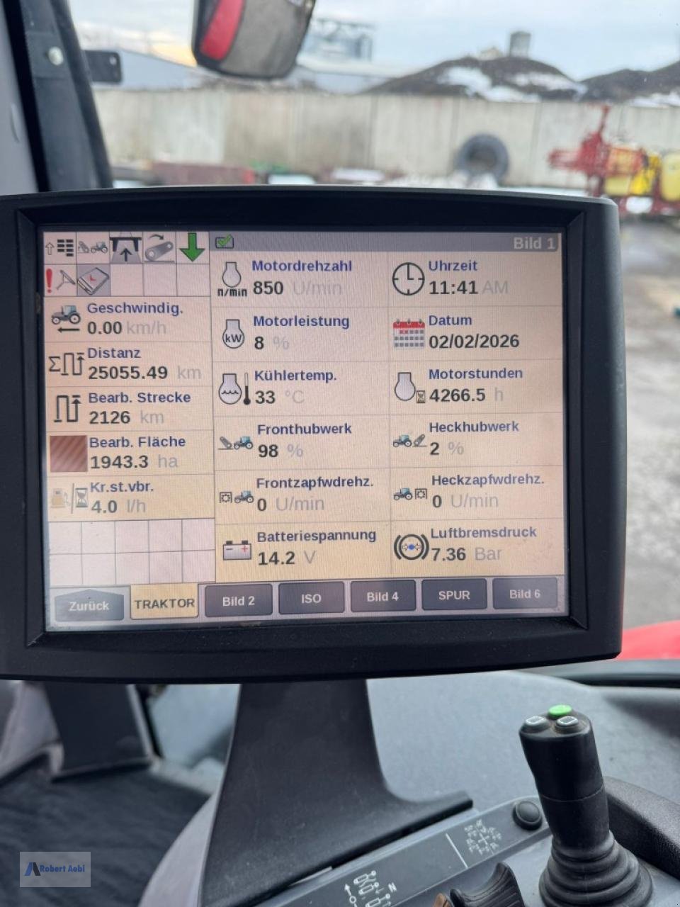 Traktor типа Steyr 6175 CVT, Gebrauchtmaschine в Wölferheim (Фотография 8)