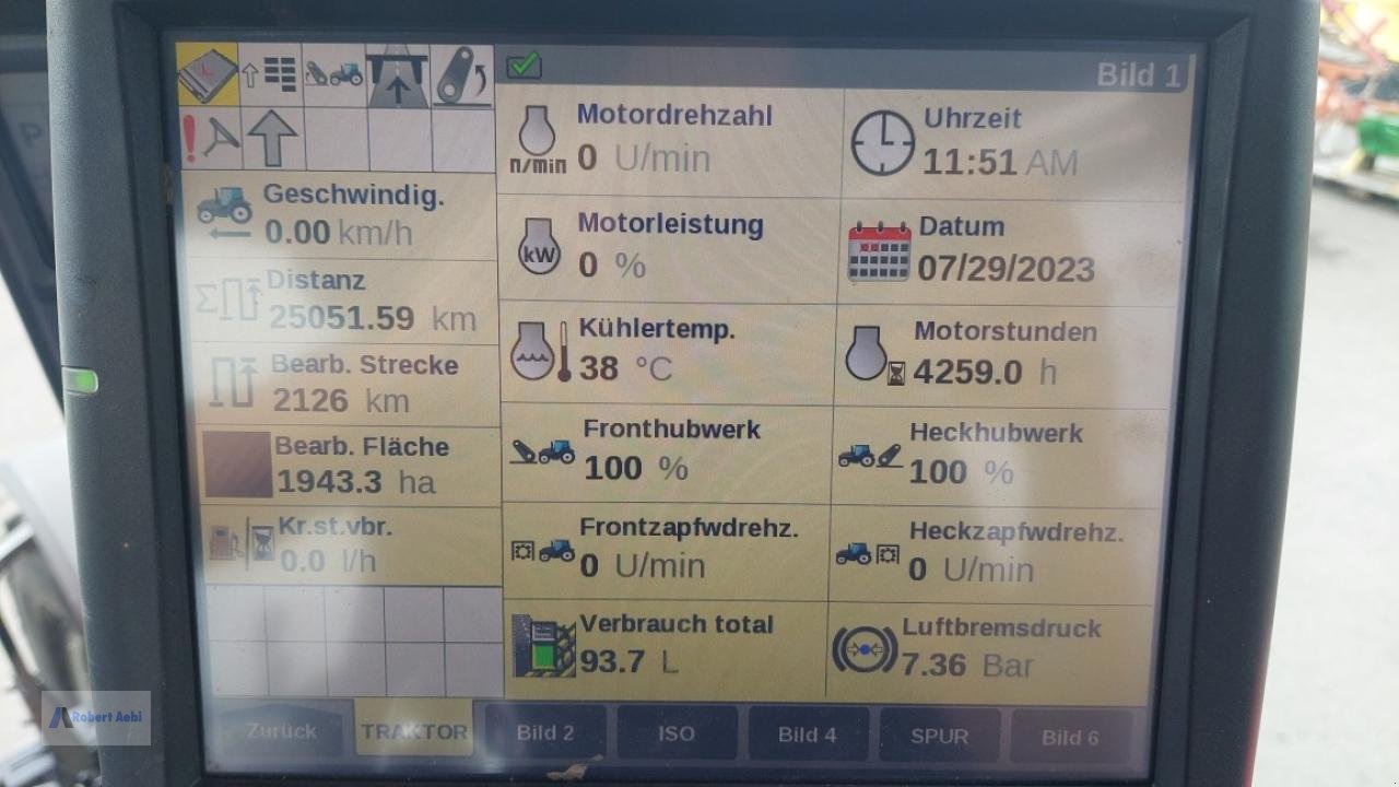 Traktor типа Steyr 6175 CVT, Gebrauchtmaschine в Wölferheim (Фотография 6)