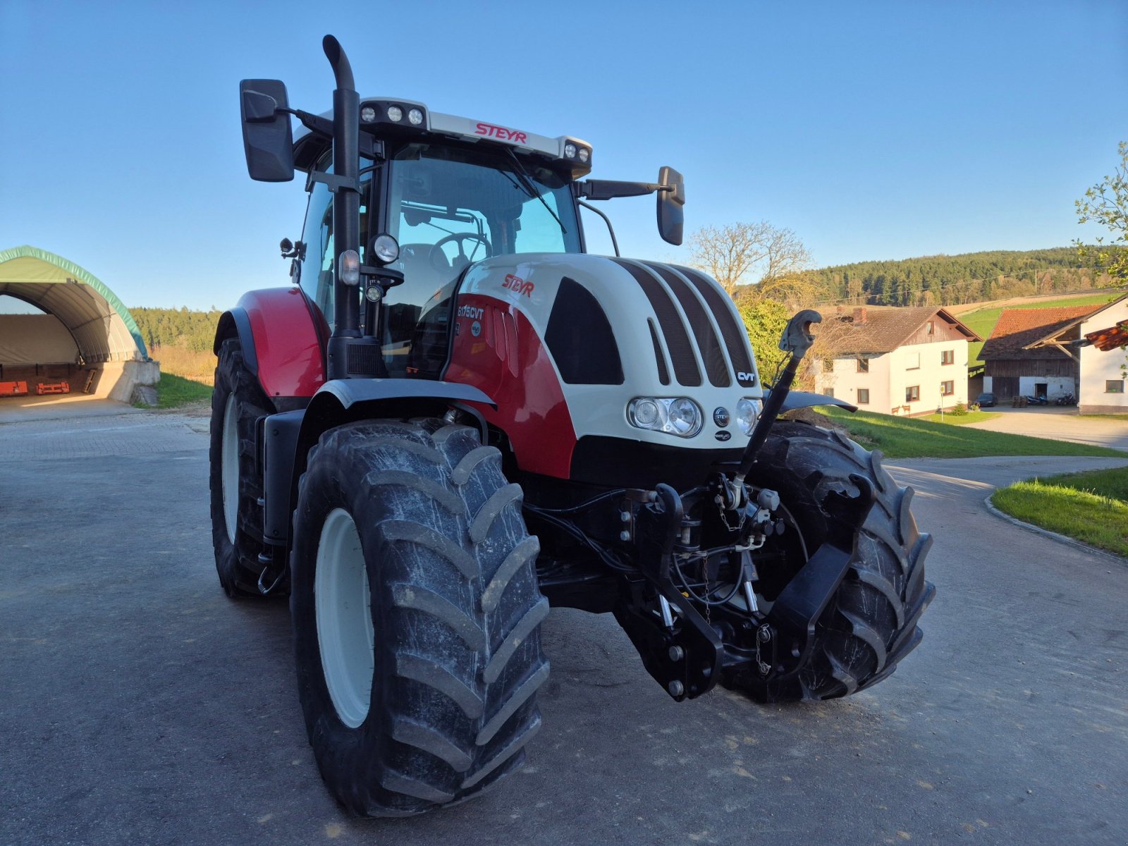 Traktor типа Steyr 6175 CVT, Gebrauchtmaschine в Dietersburg (Фотография 5)