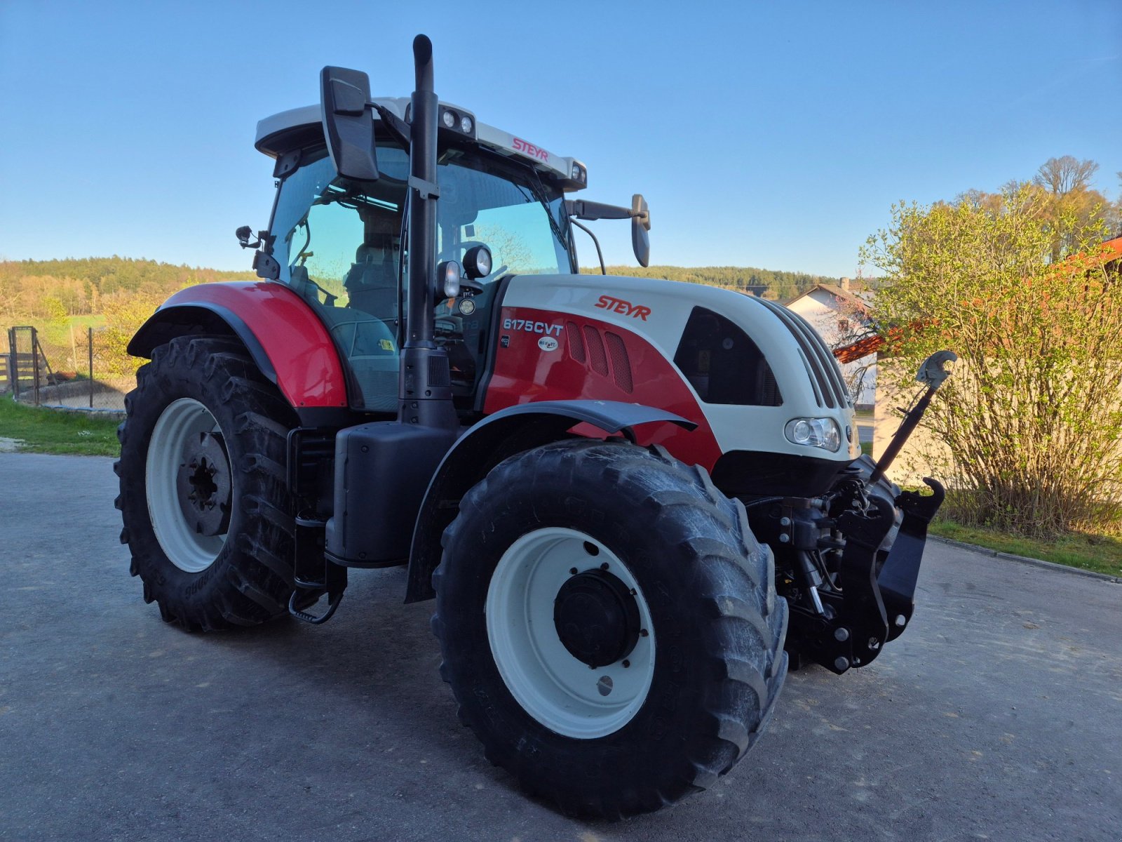 Traktor типа Steyr 6175 CVT, Gebrauchtmaschine в Dietersburg (Фотография 7)