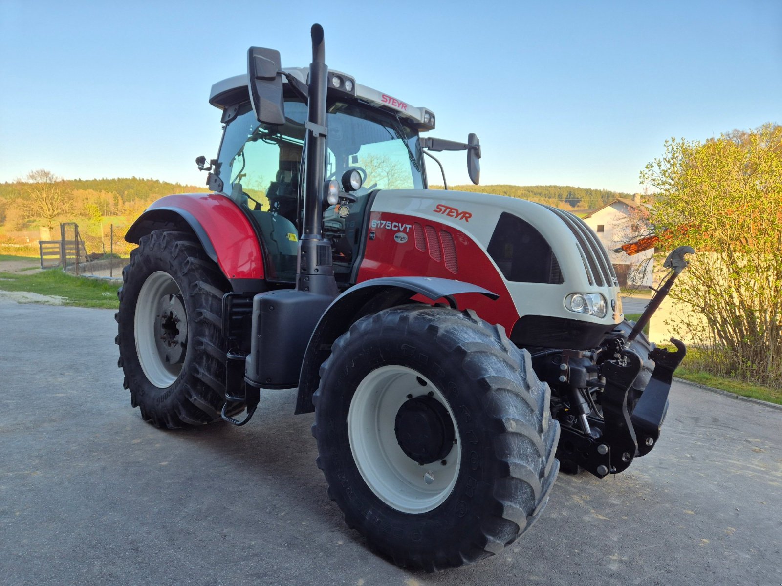 Traktor типа Steyr 6175 CVT, Gebrauchtmaschine в Dietersburg (Фотография 16)