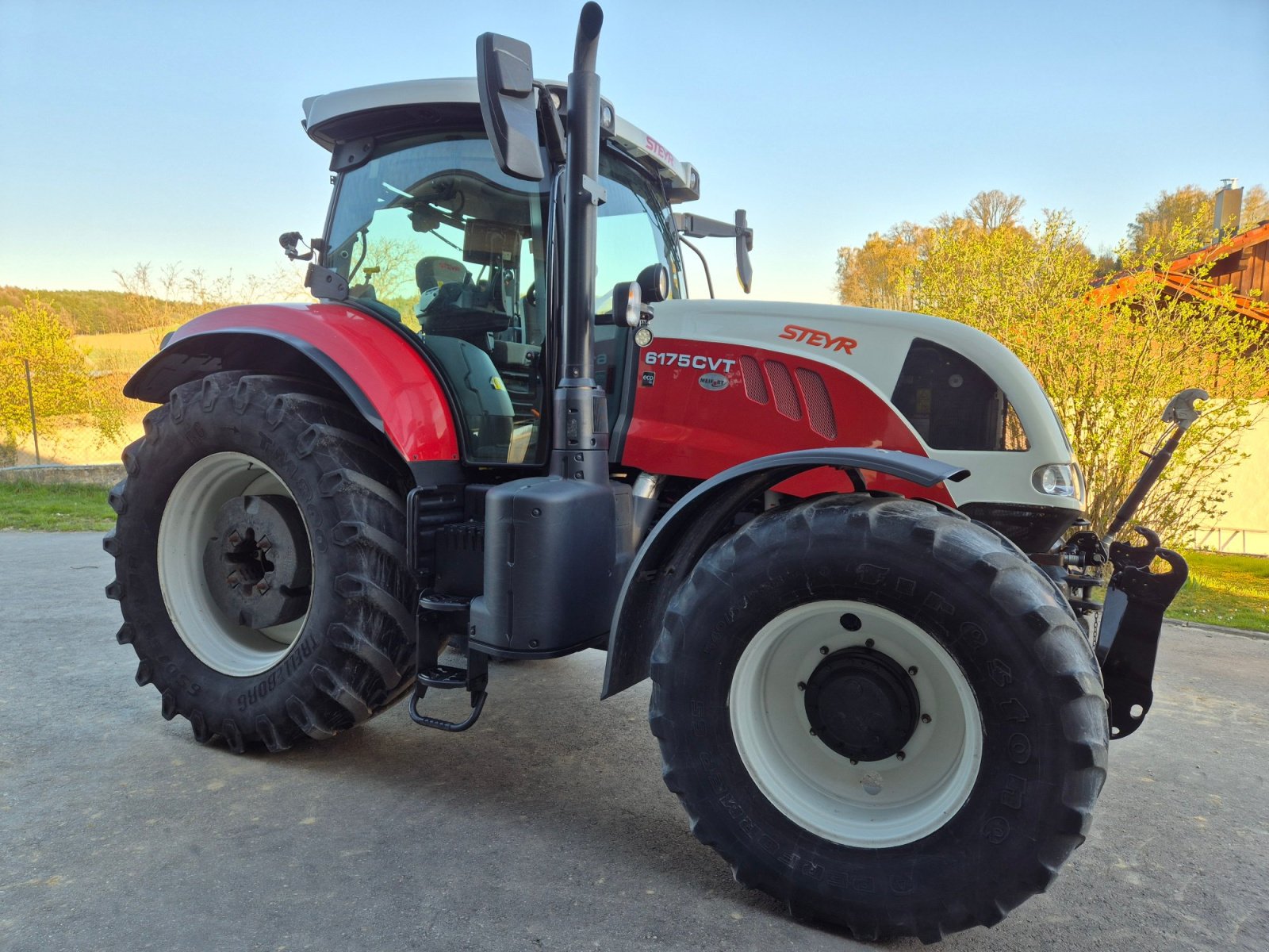 Traktor типа Steyr 6175 CVT, Gebrauchtmaschine в Dietersburg (Фотография 17)