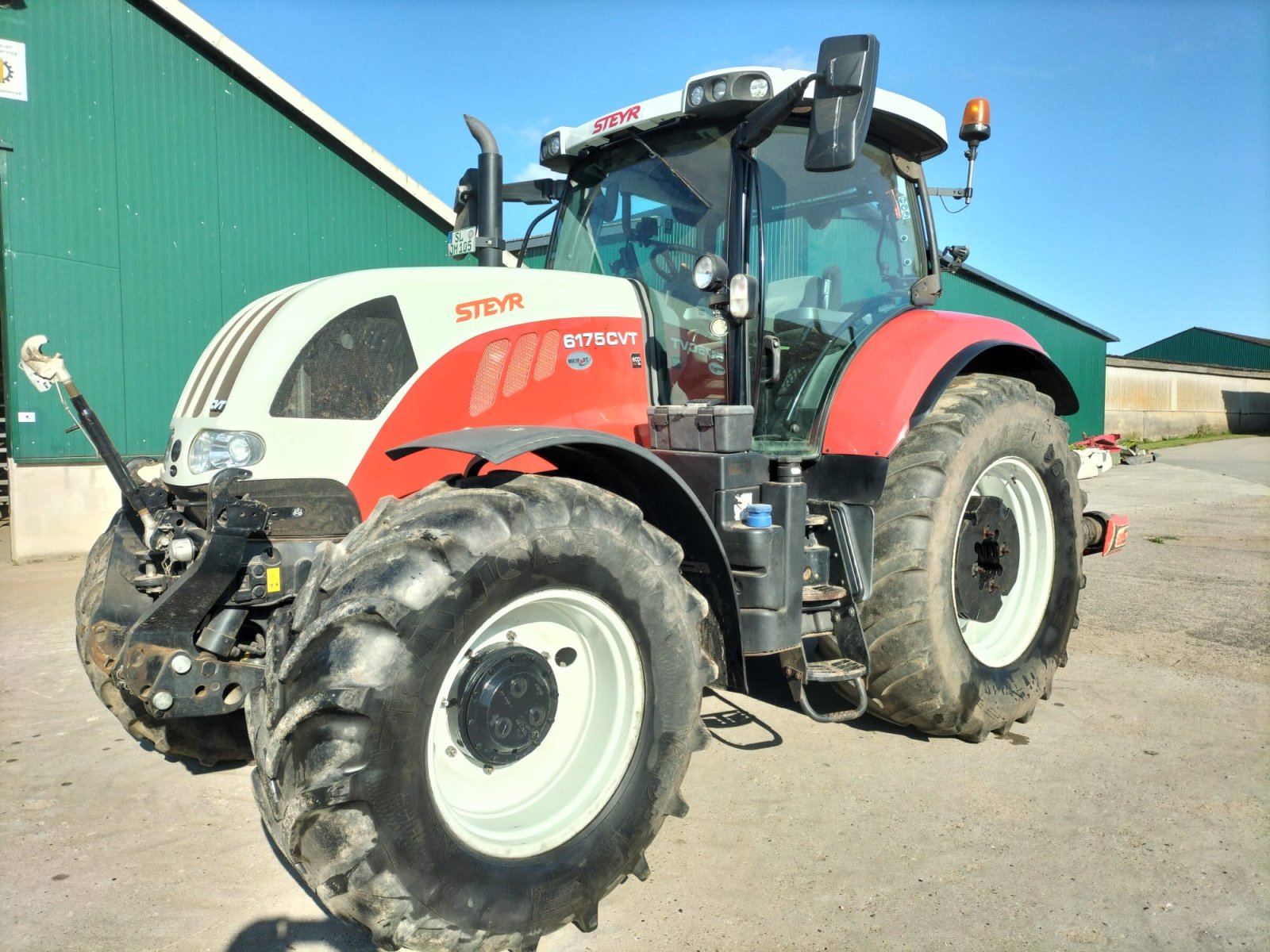 Traktor of the type Steyr 6175 CVT, Gebrauchtmaschine in Fahrdorf (Picture 1)