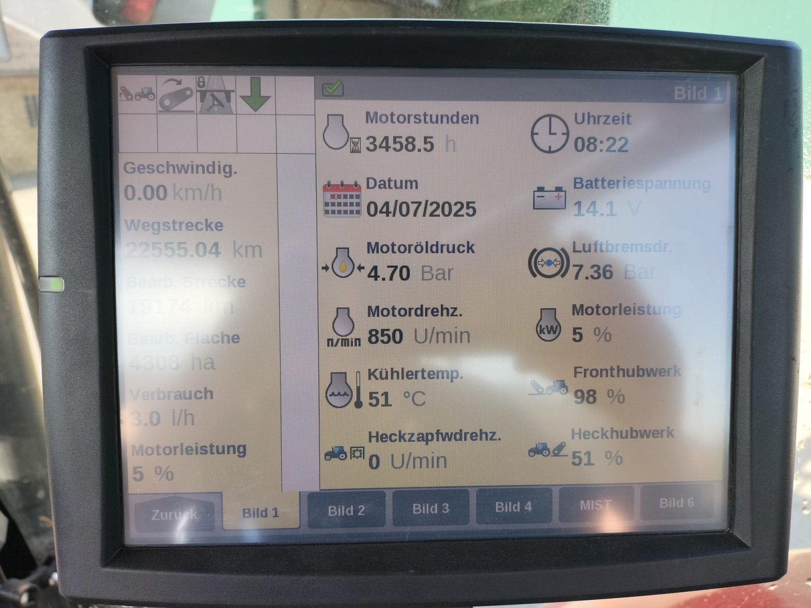 Traktor of the type Steyr 6175 CVT, Gebrauchtmaschine in Fahrdorf (Picture 5)