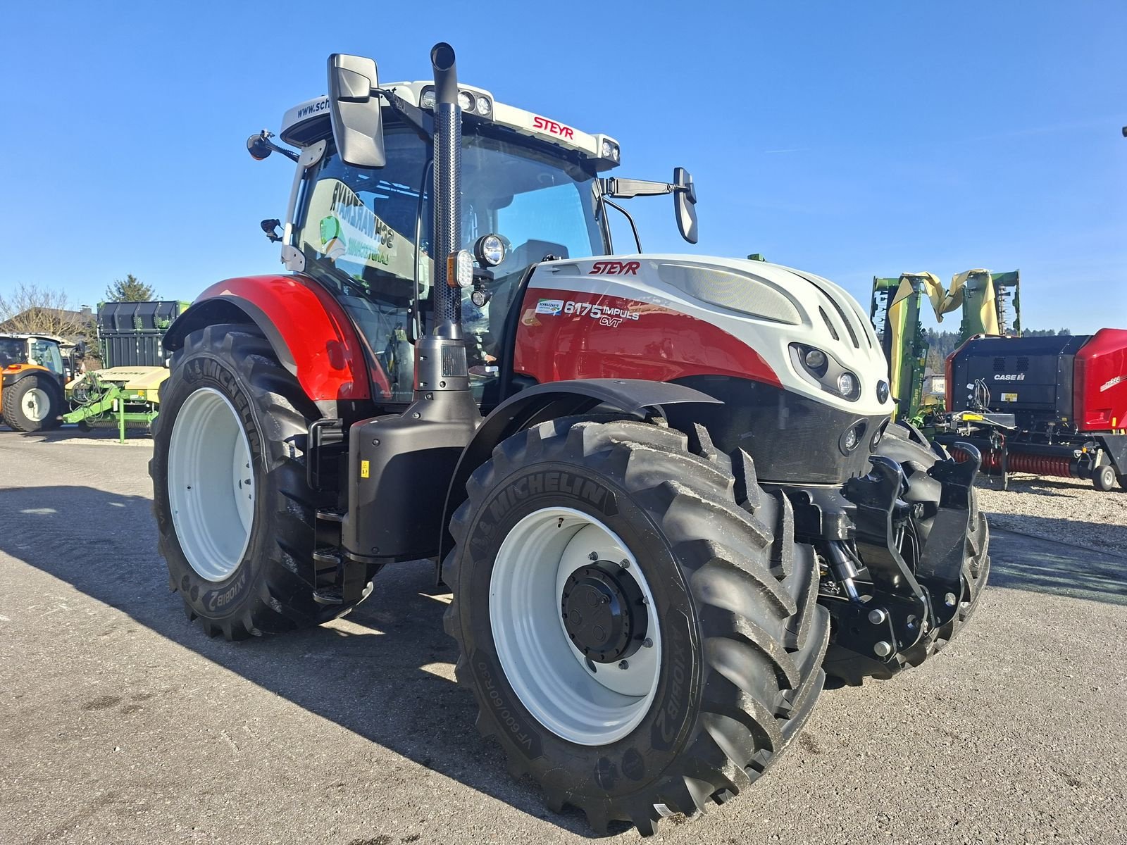 Traktor tipa Steyr 6175 Impuls CVT, Mietmaschine u Harmannsdorf (Slika 5)