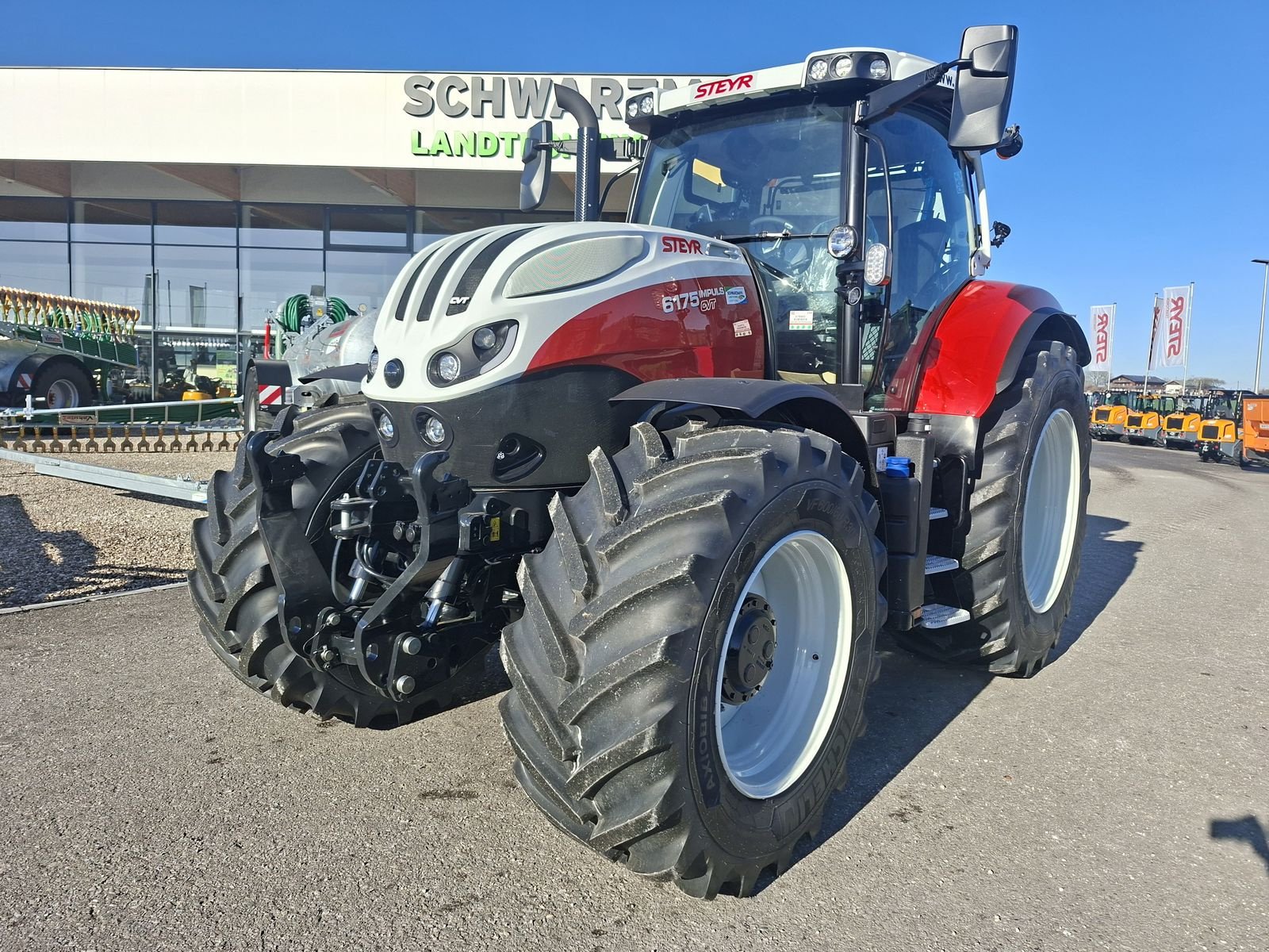 Traktor tipa Steyr 6175 Impuls CVT, Mietmaschine u Harmannsdorf (Slika 3)