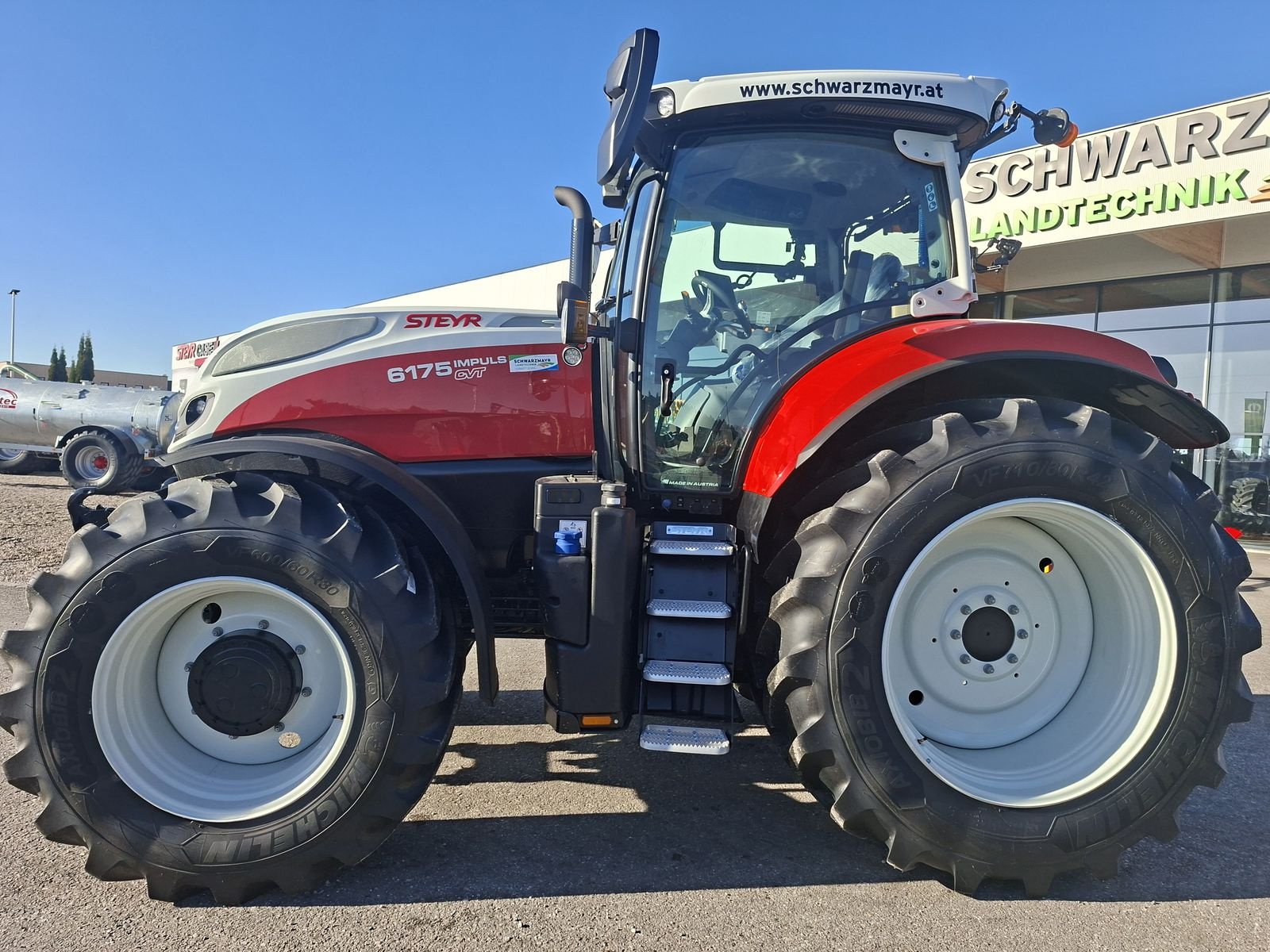 Traktor tipa Steyr 6175 Impuls CVT, Mietmaschine u Harmannsdorf (Slika 2)