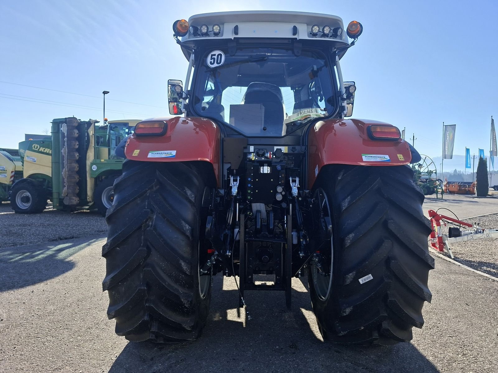 Traktor tipa Steyr 6175 Impuls CVT, Mietmaschine u Harmannsdorf (Slika 9)