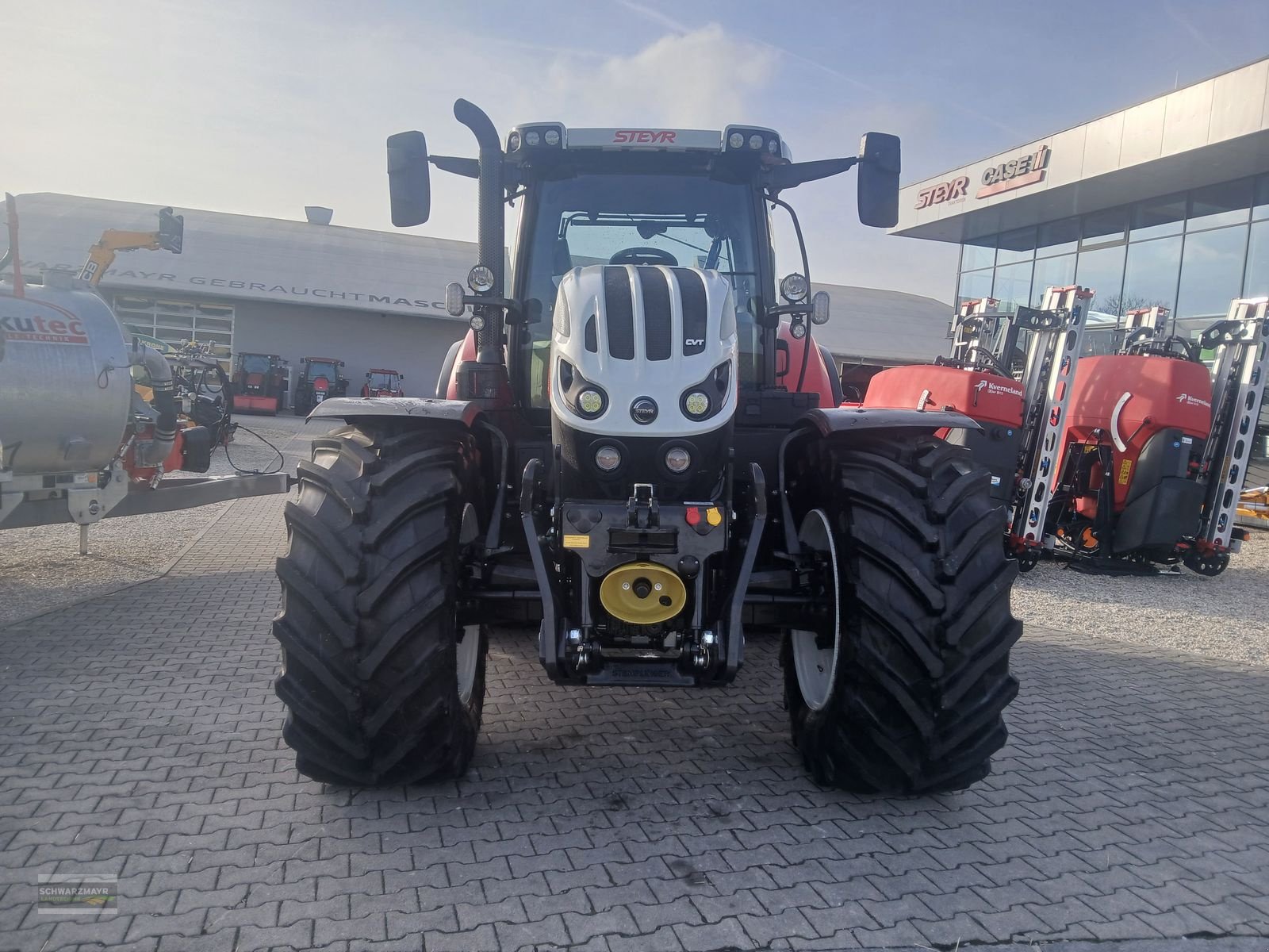 Traktor des Typs Steyr 6175 Impuls CVT, Neumaschine in Aurolzmünster (Bild 9)