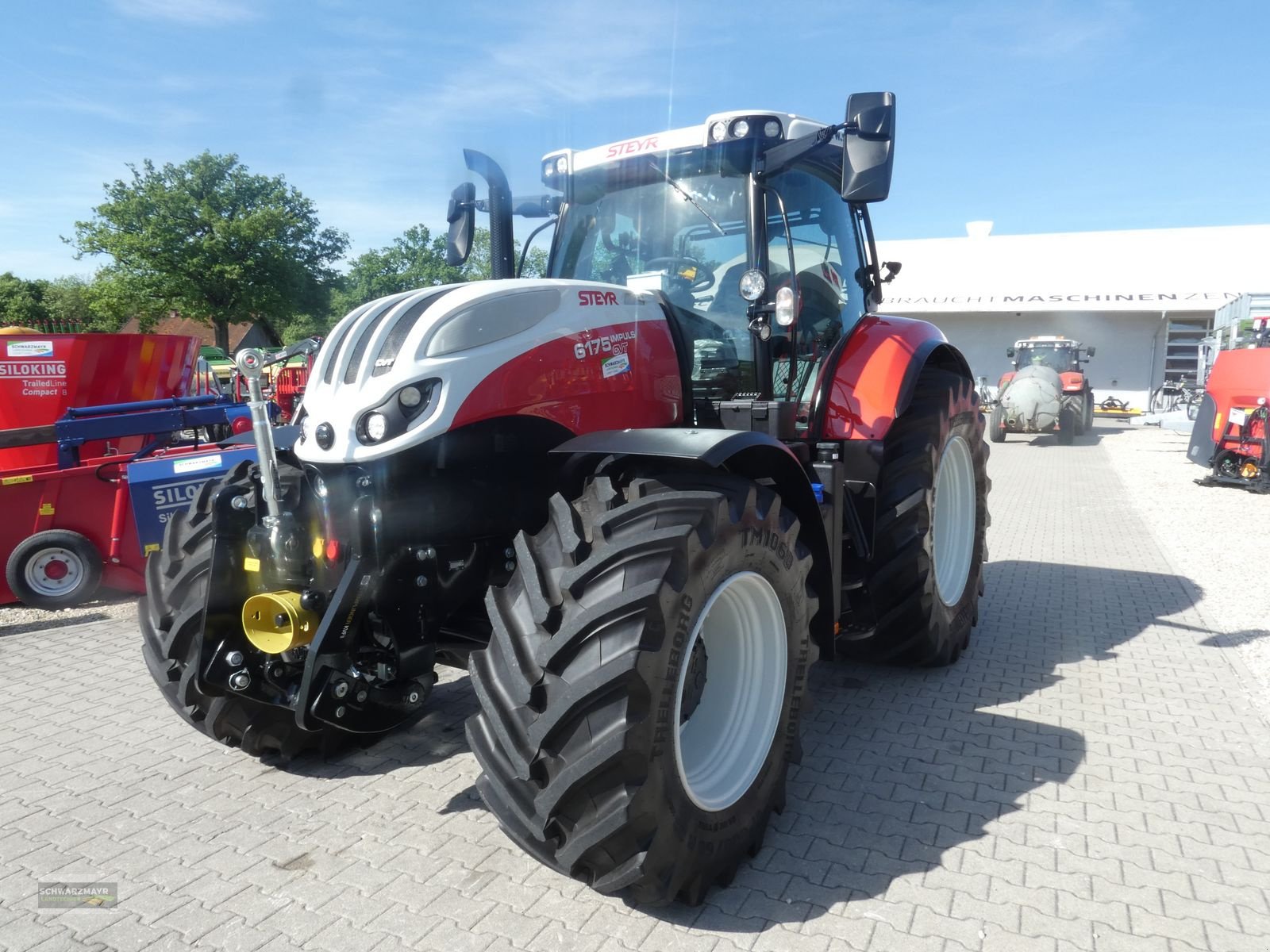 Traktor of the type Steyr 6175 Impuls CVT, Neumaschine in Aurolzmünster (Picture 31)