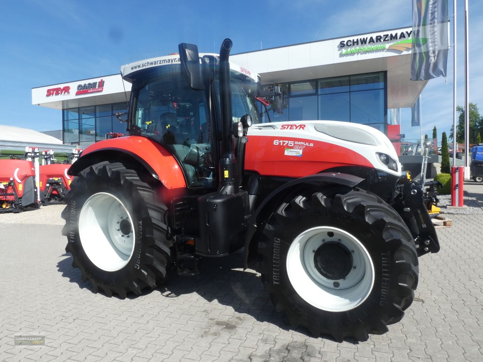 Traktor of the type Steyr 6175 Impuls CVT, Neumaschine in Aurolzmünster (Picture 25)