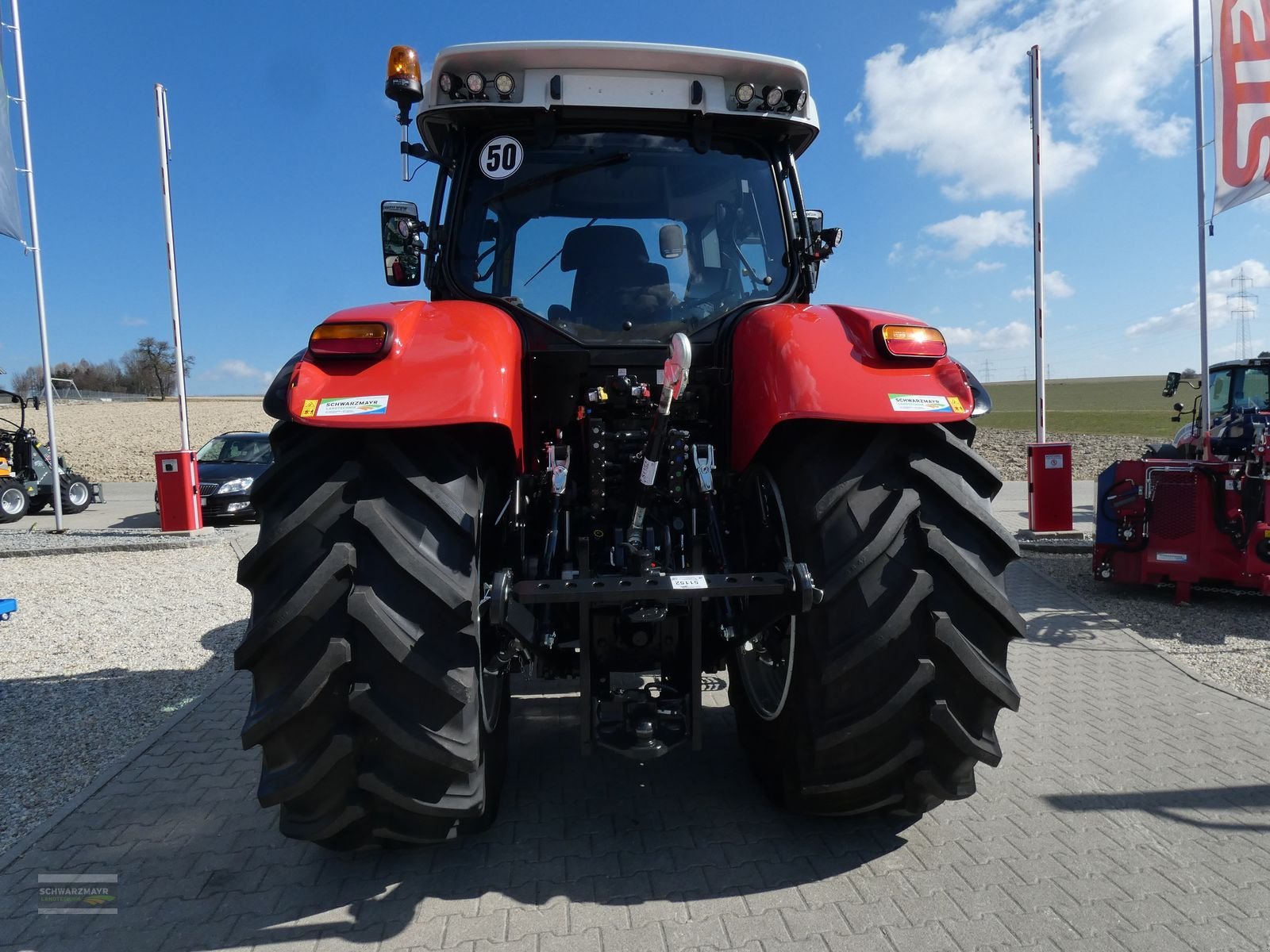 Traktor of the type Steyr 6175 Impuls CVT, Neumaschine in Aurolzmünster (Picture 4)