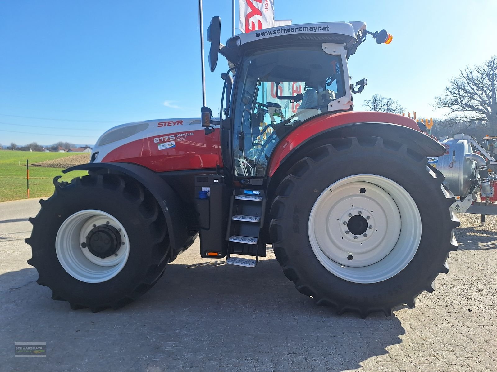 Traktor del tipo Steyr 6175 Impuls CVT, Neumaschine In Aurolzmünster (Immagine 7)
