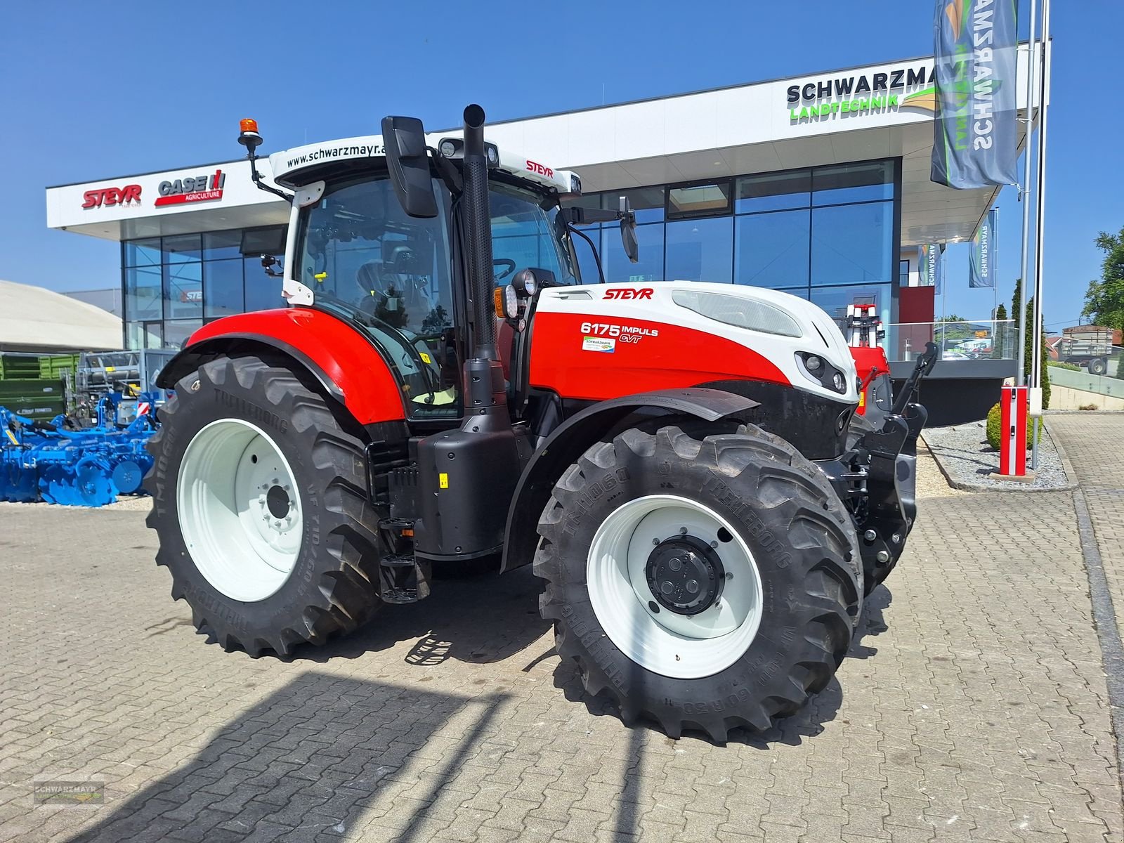 Traktor Türe ait Steyr 6175 Impuls CVT, Neumaschine içinde Aurolzmünster (resim 1)