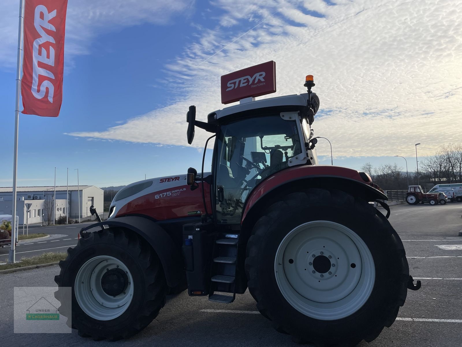 Traktor Türe ait Steyr 6175 Impuls CVT, Vorführmaschine içinde Mattersburg (resim 5)