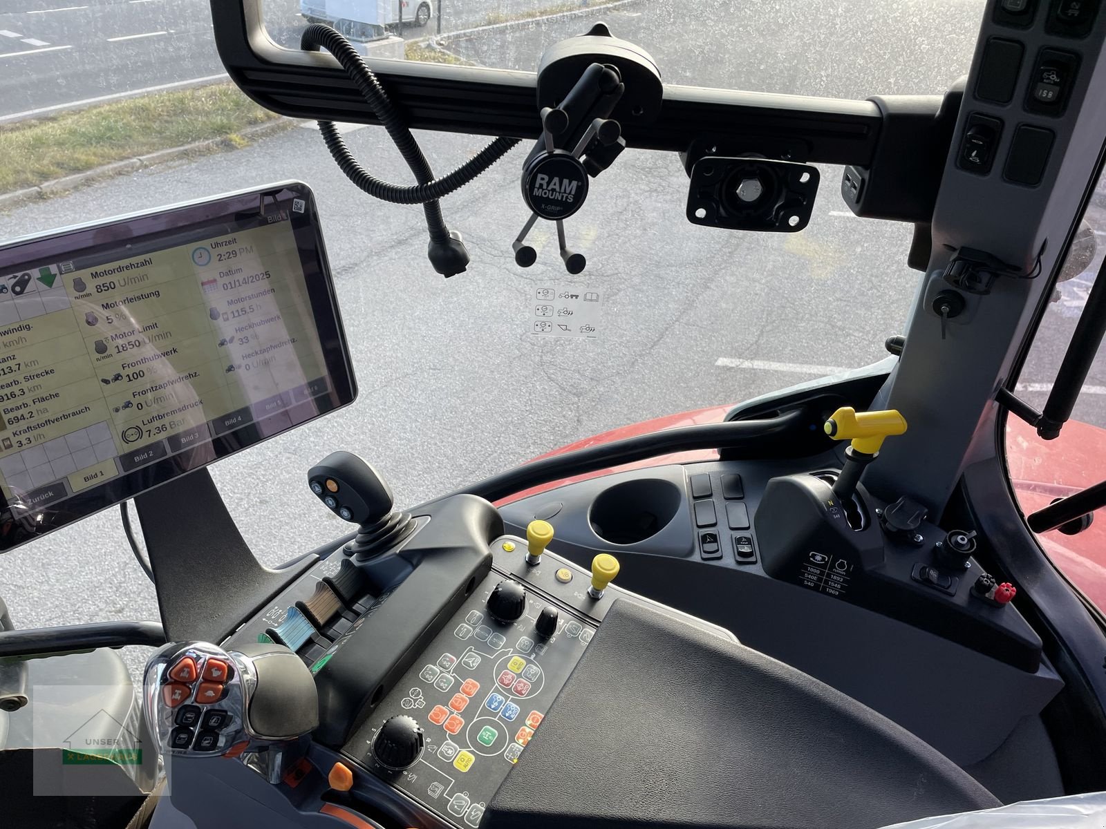 Traktor Türe ait Steyr 6175 Impuls CVT, Vorführmaschine içinde Mattersburg (resim 7)