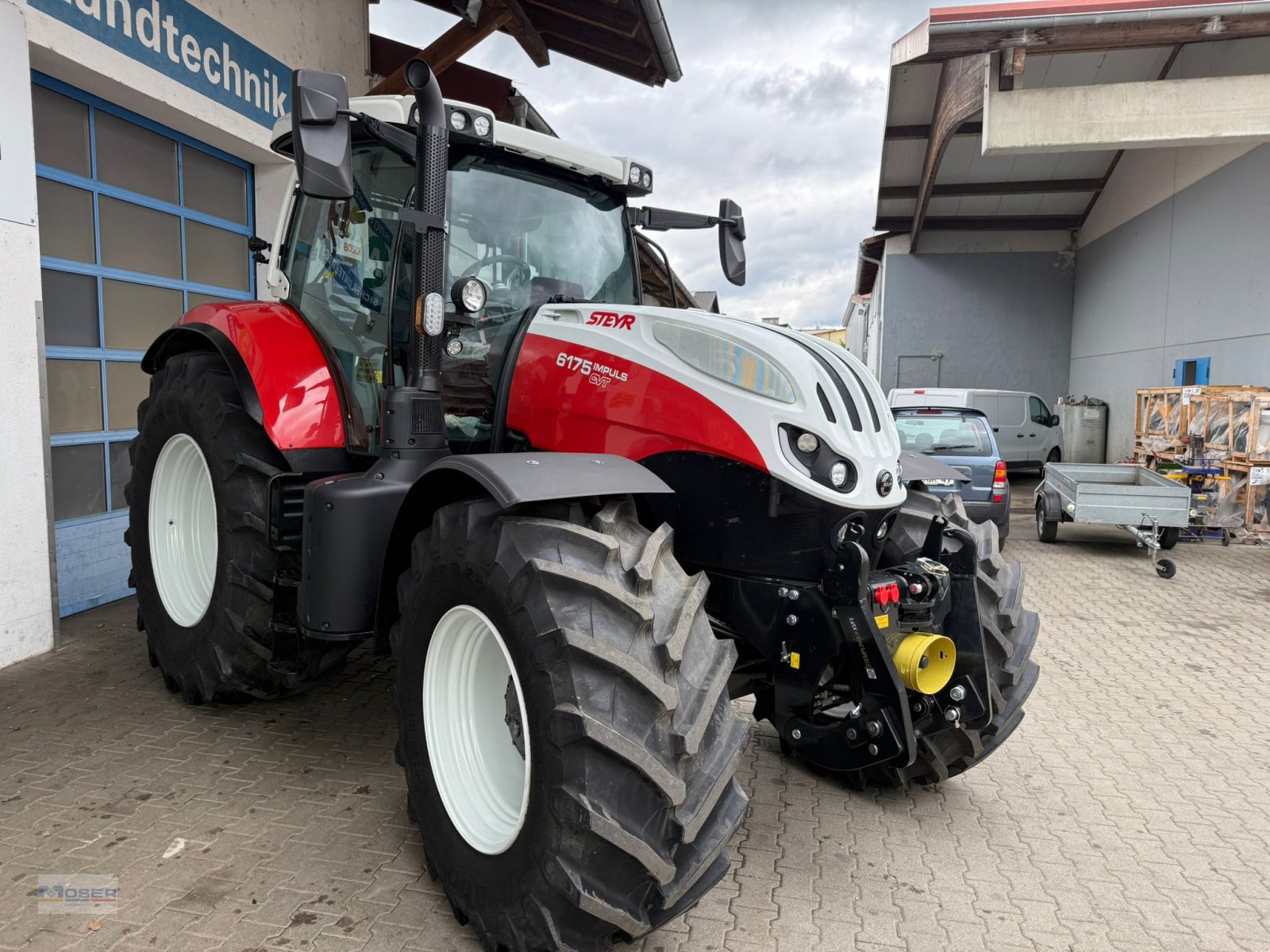 Traktor типа Steyr 6175 Impuls CVT, Gebrauchtmaschine в Massing (Фотография 4)