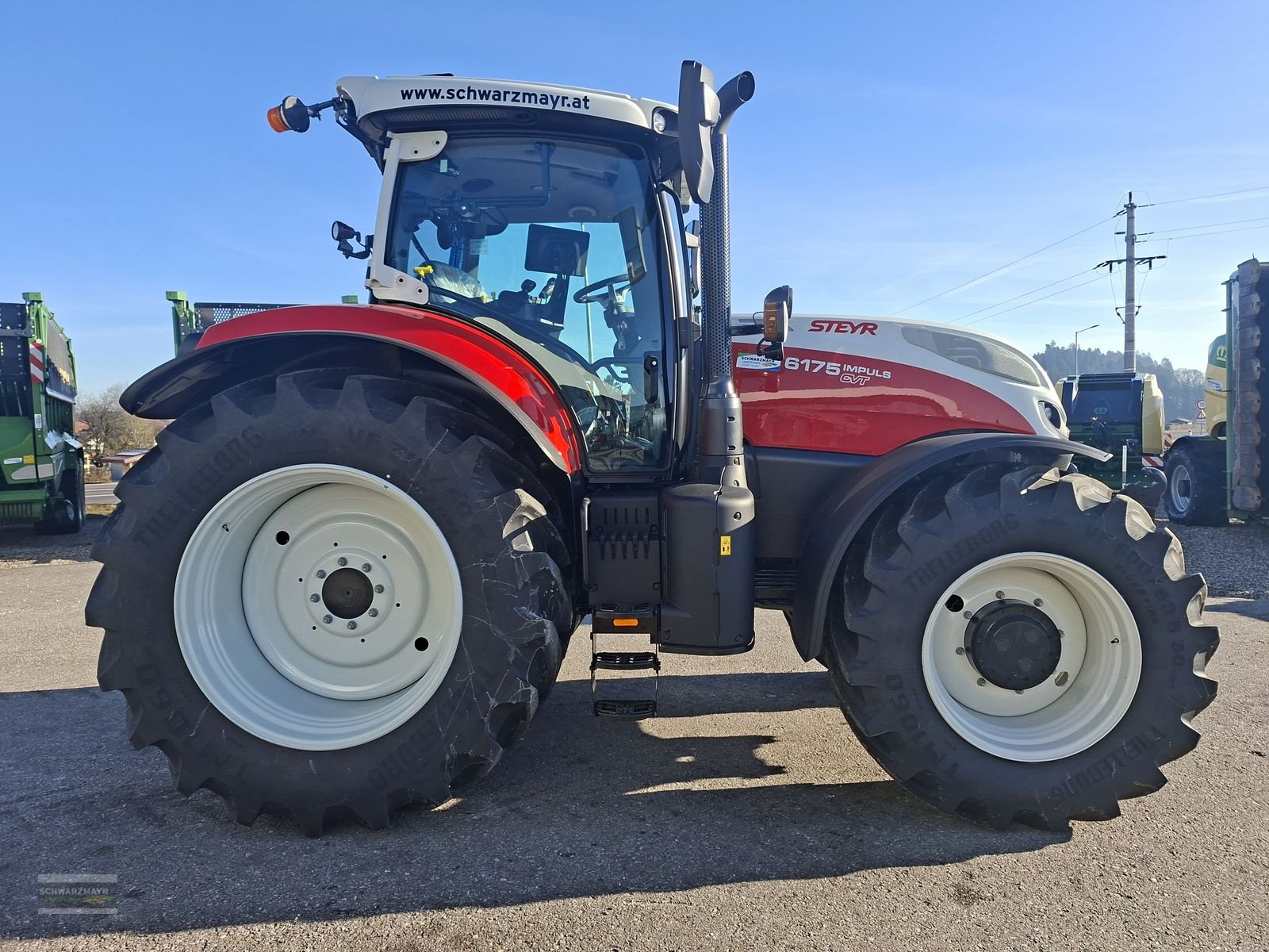Traktor des Typs Steyr 6175 Impuls CVT, Vorführmaschine in Gampern (Bild 7)