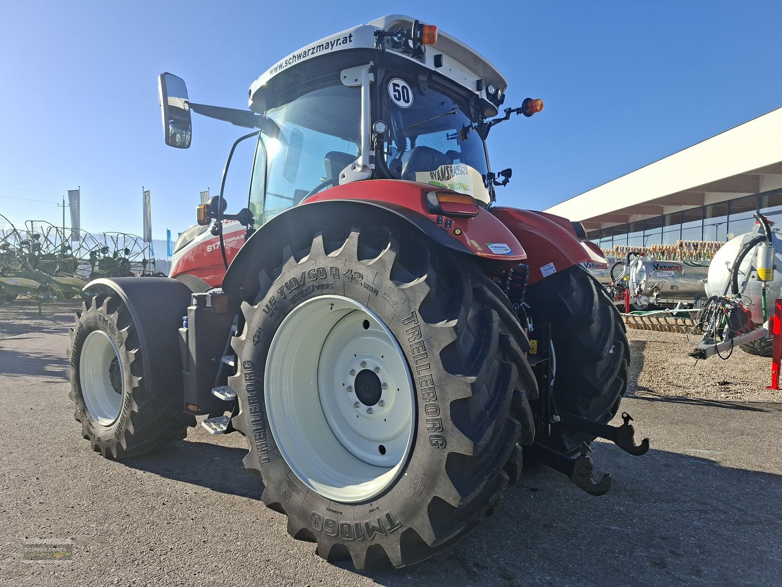 Traktor del tipo Steyr 6175 Impuls CVT, Mietmaschine en Gampern (Imagen 10)