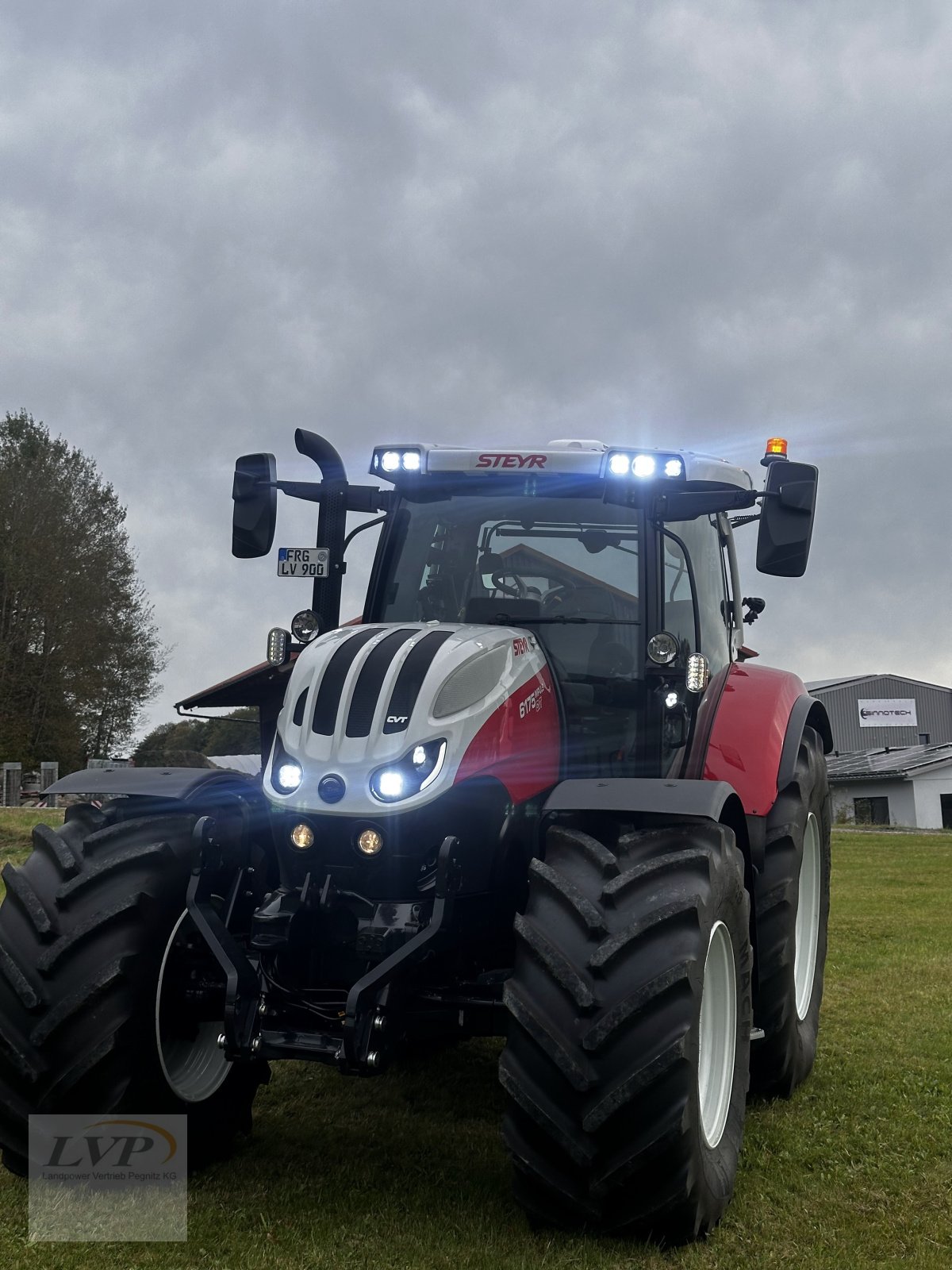 Traktor del tipo Steyr 6175 Impuls, Neumaschine en Hohenau (Imagen 9)