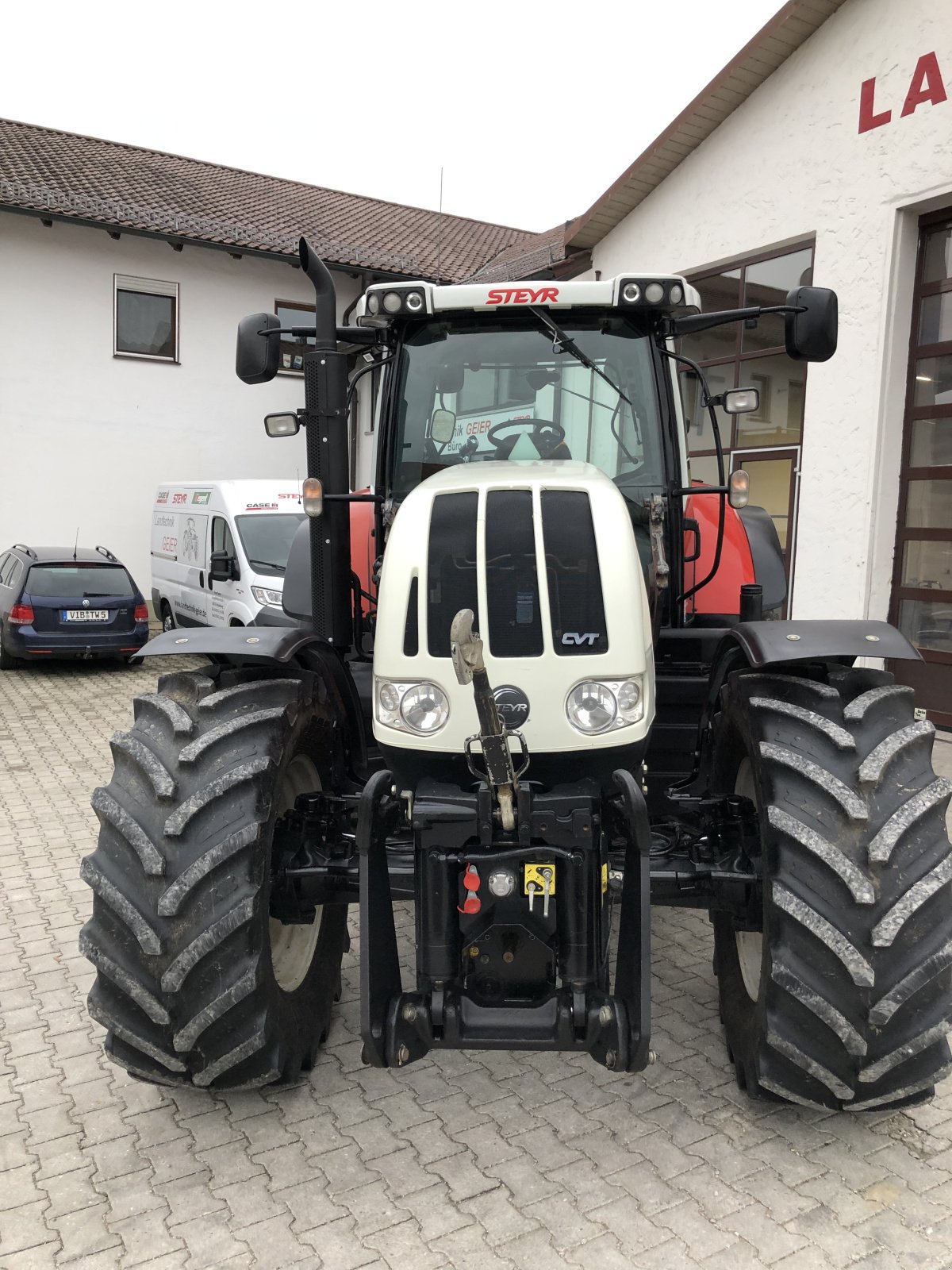 Traktor типа Steyr 6180 CVT, Gebrauchtmaschine в Bodenkirchen (Фотография 7)