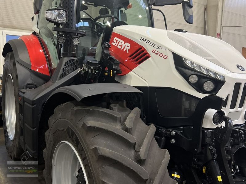 Traktor van het type Steyr 6180 Impuls CVT, Neumaschine in Aurolzmünster