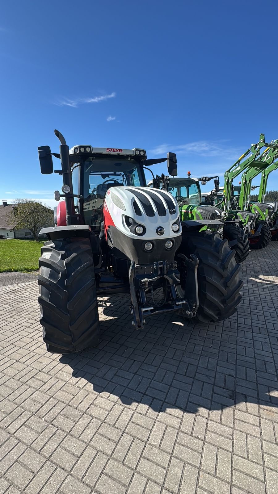 Traktor от тип Steyr 6185 Absolut CVT, Gebrauchtmaschine в Traberg (Снимка 2)