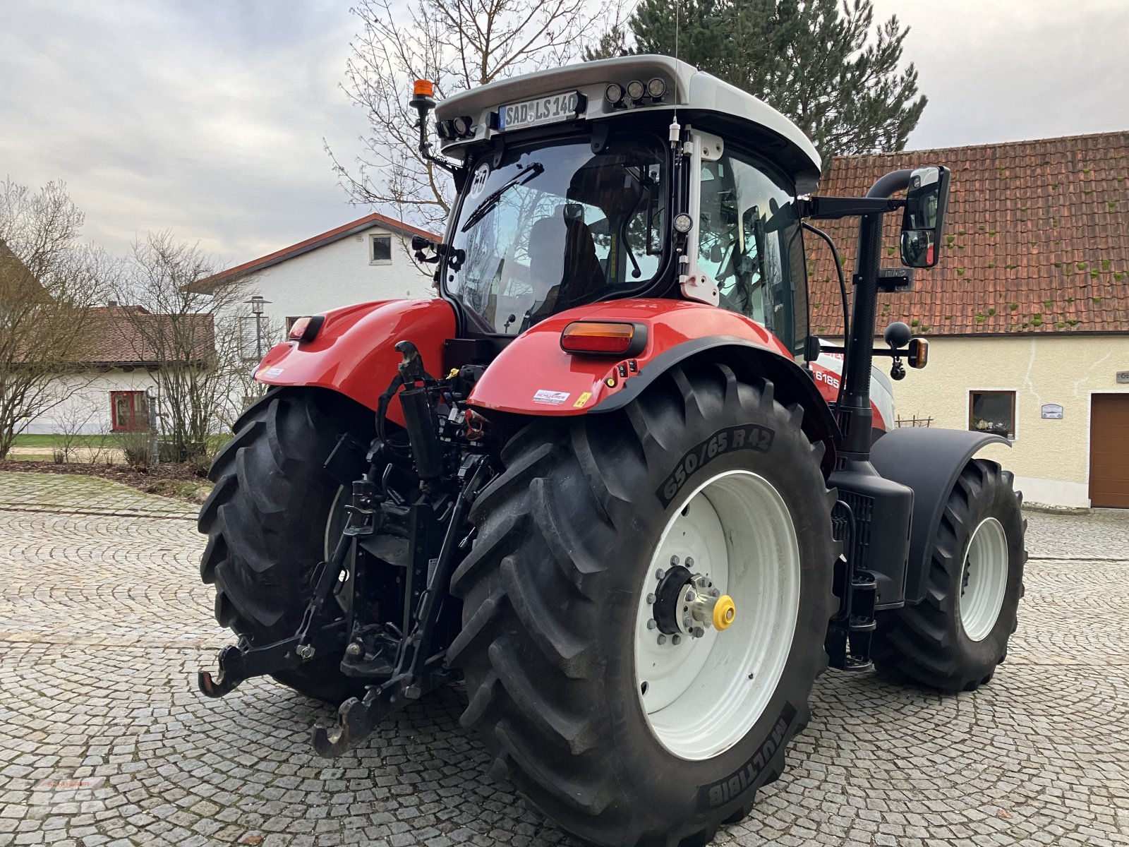 Traktor des Typs Steyr 6185 Absolut CVT, Gebrauchtmaschine in Schwandorf (Bild 4)
