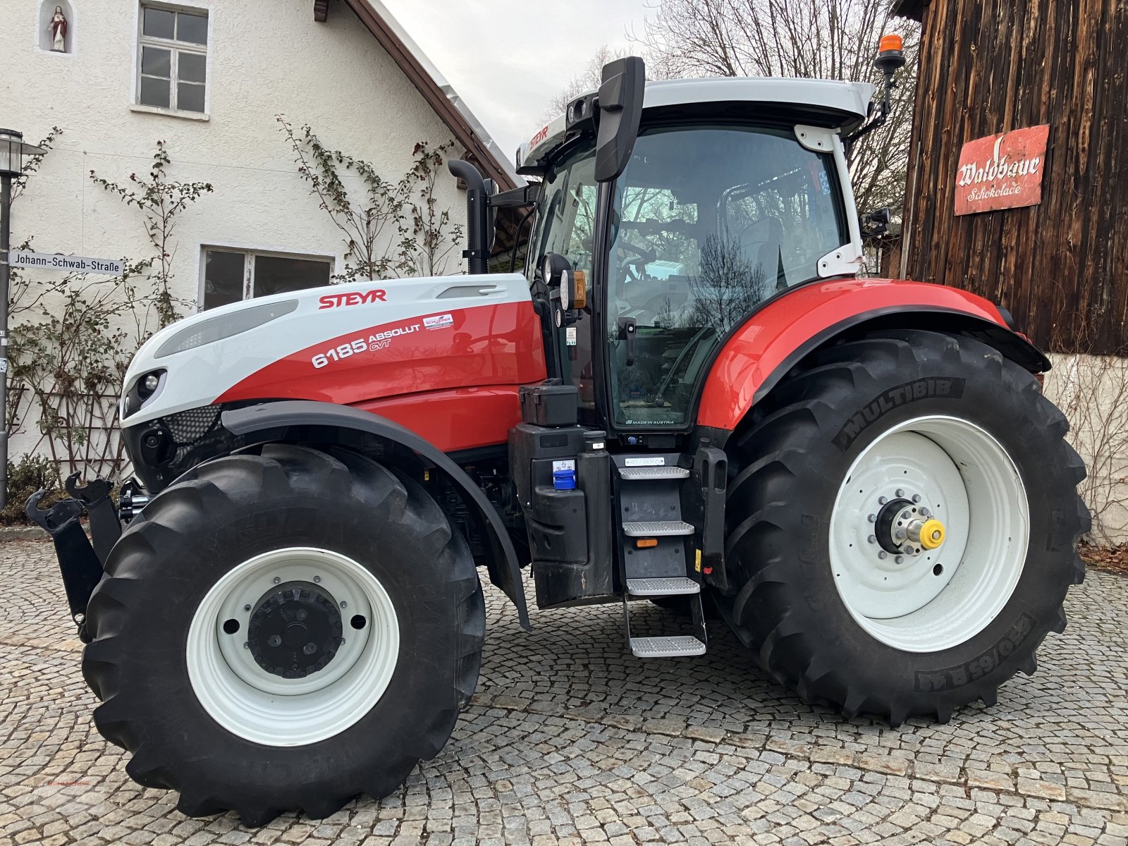 Traktor des Typs Steyr 6185 Absolut CVT, Gebrauchtmaschine in Schwandorf (Bild 5)