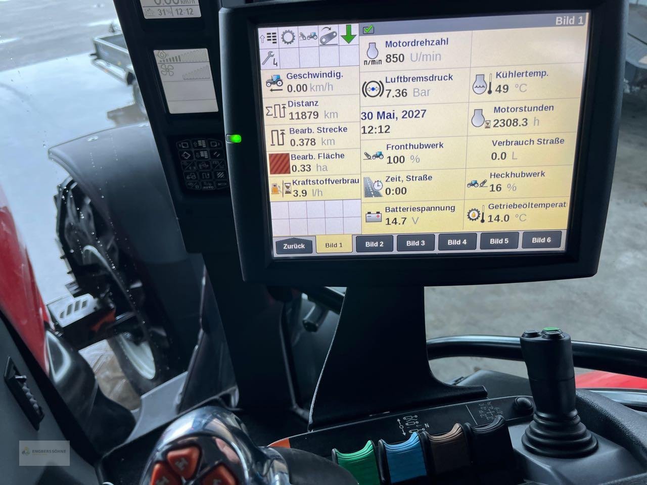 Traktor des Typs Steyr 6185 Absolut CVT, Gebrauchtmaschine in Twist - Rühlerfeld (Bild 16)