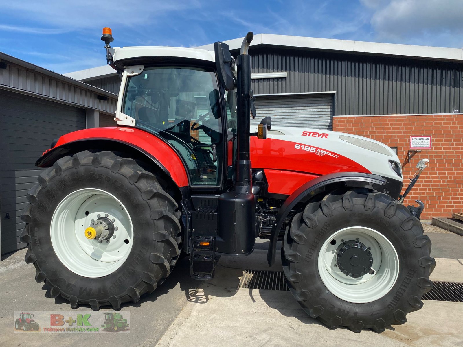 Traktor του τύπου Steyr 6185 CVT Absolut, Gebrauchtmaschine σε Kettenkamp (Φωτογραφία 4)