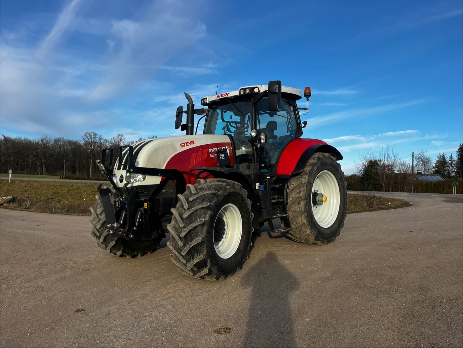 Traktor des Typs Steyr 6185 CVT, Gebrauchtmaschine in Weißenburg i.Bay. (Bild 1)