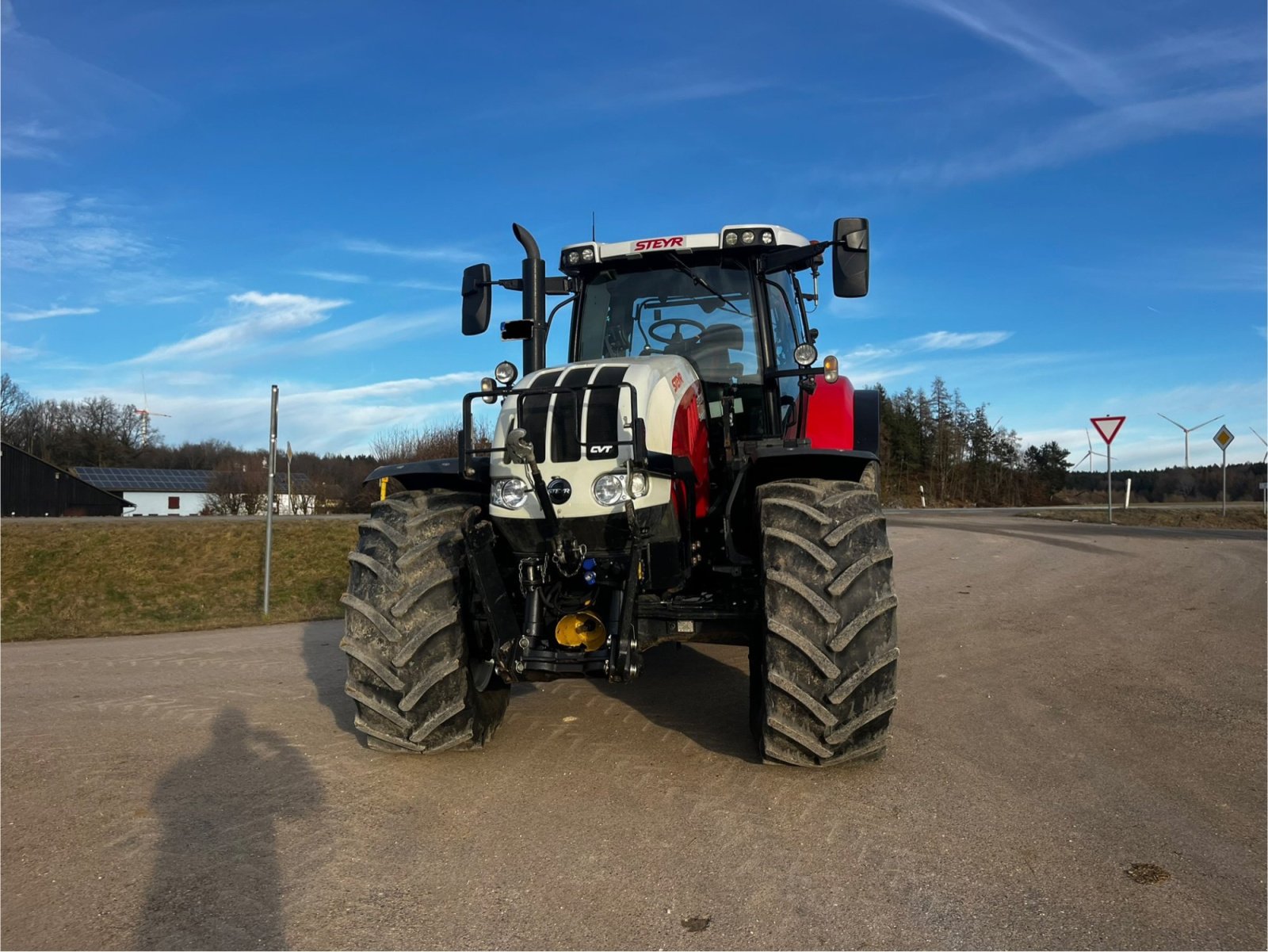 Traktor des Typs Steyr 6185 CVT, Gebrauchtmaschine in Weißenburg i.Bay. (Bild 2)
