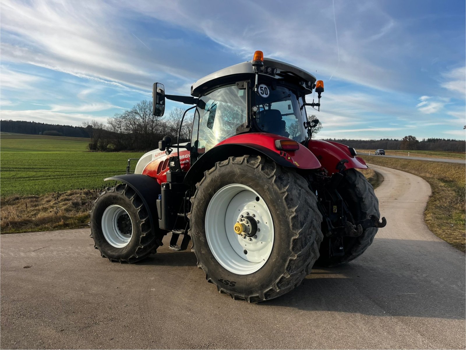 Traktor des Typs Steyr 6185 CVT, Gebrauchtmaschine in Weißenburg i.Bay. (Bild 7)