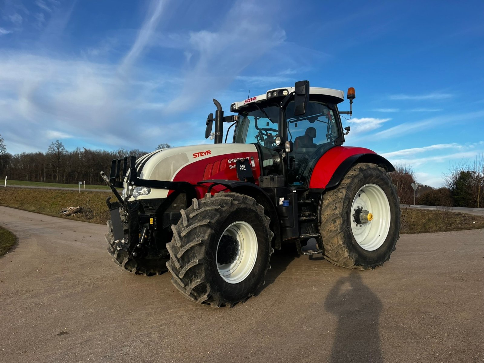 Traktor des Typs Steyr 6185 CVT, Gebrauchtmaschine in Weißenburg i.Bay. (Bild 9)