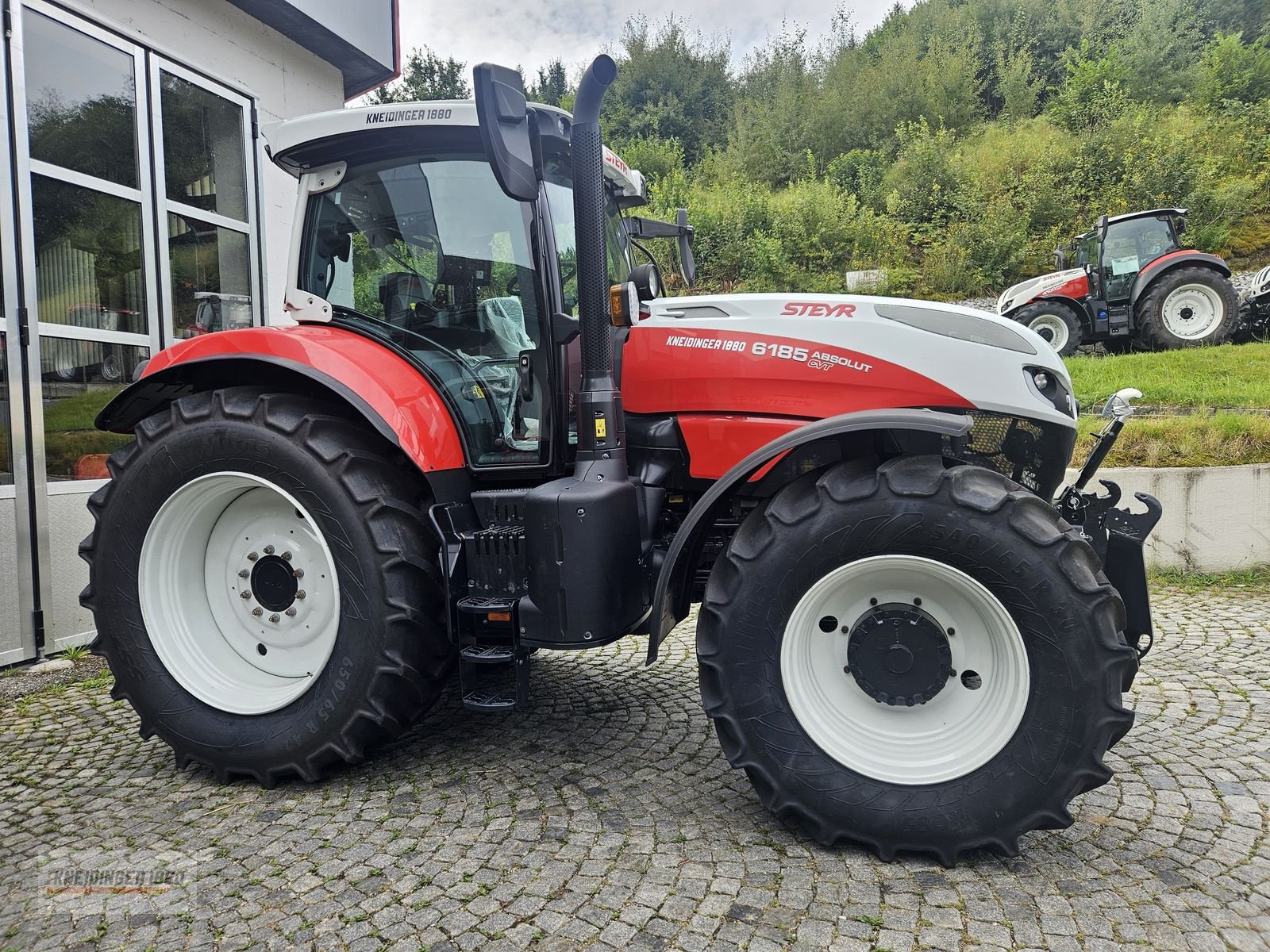 Traktor typu Steyr 6185, Neumaschine v Altenfelden (Obrázek 3)