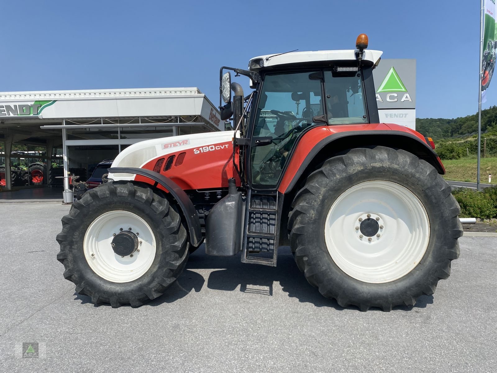 Traktor typu Steyr 6190 CVT Komfort, Gebrauchtmaschine v Markt Hartmannsdorf (Obrázek 9)