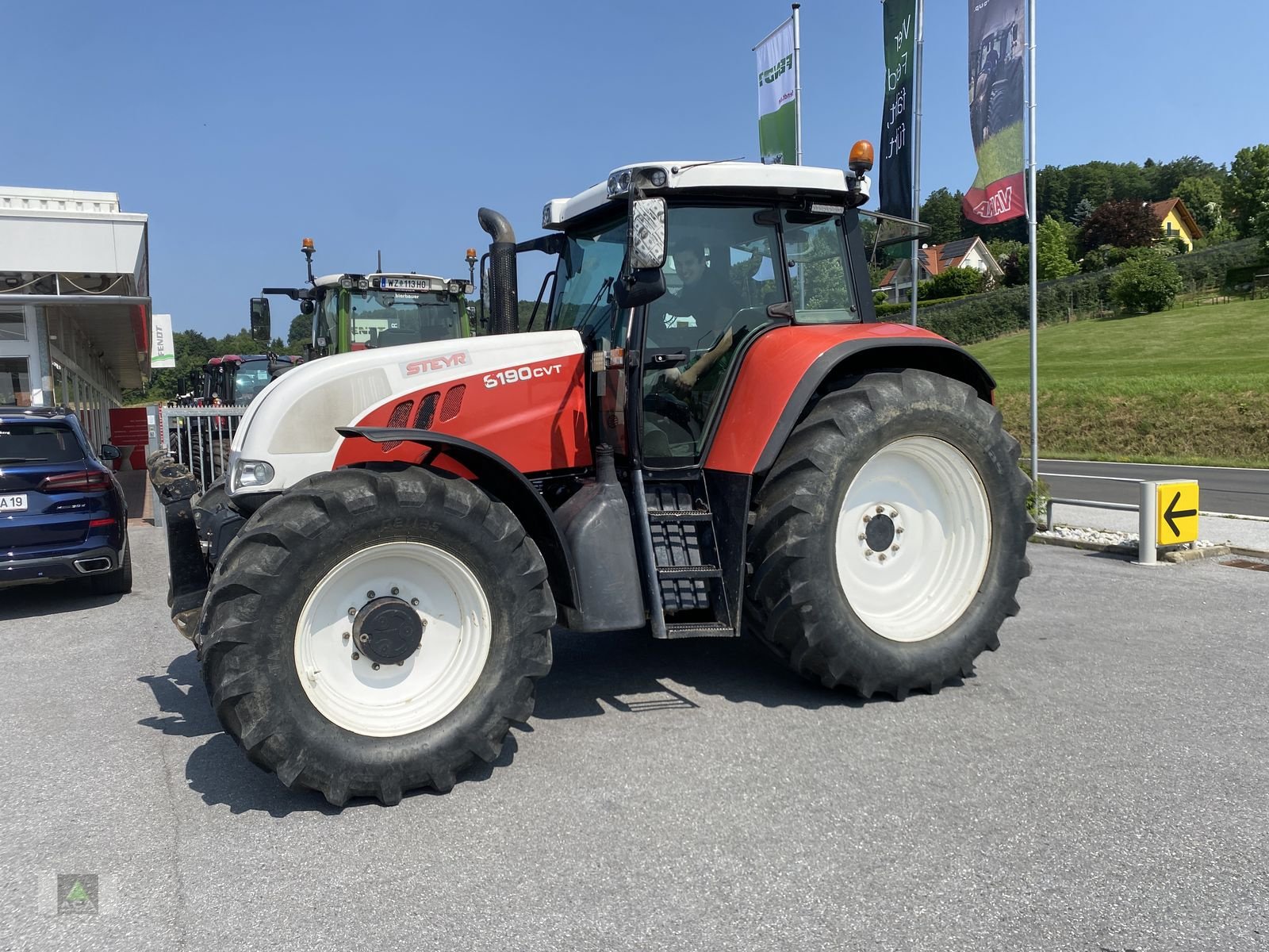 Traktor typu Steyr 6190 CVT Komfort, Gebrauchtmaschine v Markt Hartmannsdorf (Obrázek 1)
