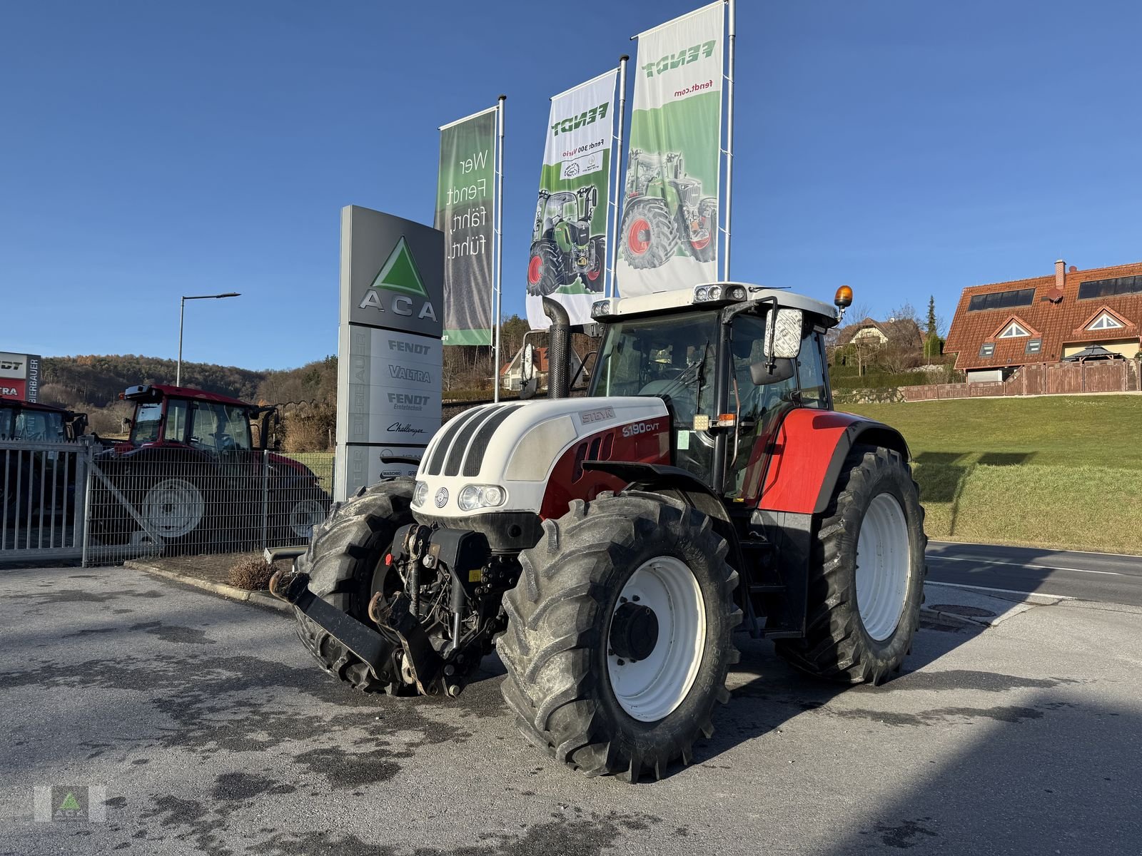 Traktor tip Steyr 6190 CVT Komfort, Gebrauchtmaschine in Markt Hartmannsdorf (Poză 1)