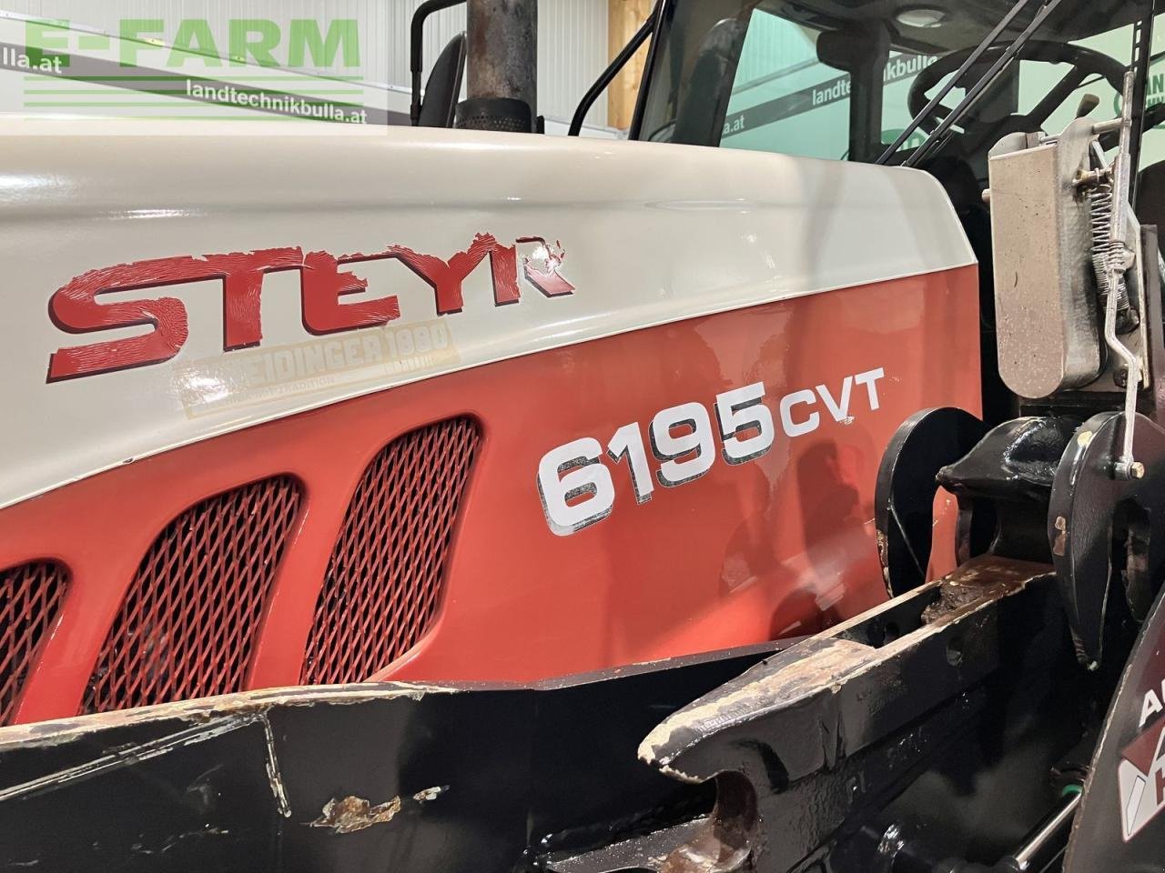 Traktor of the type Steyr 6195 cvt profi, Gebrauchtmaschine in Sierning (Picture 29)