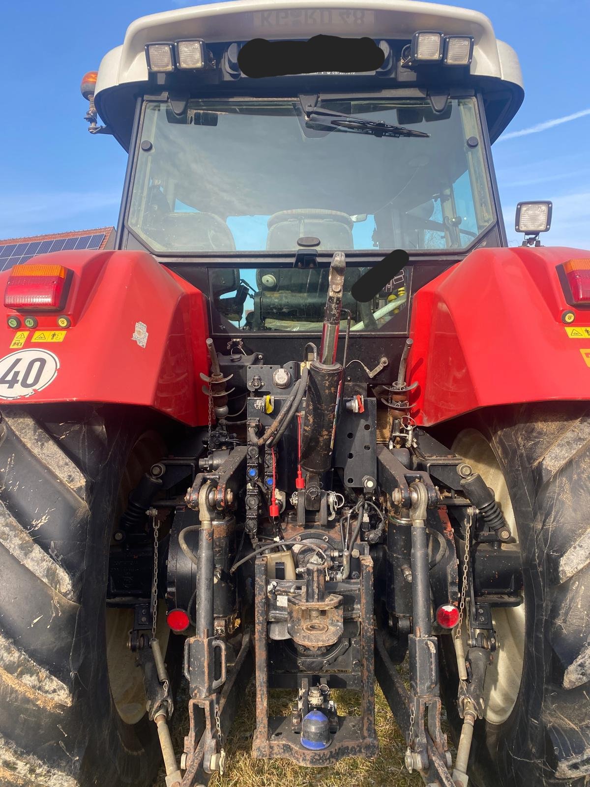 Traktor tip Steyr 6195 CVT, Gebrauchtmaschine in Maßbach (Poză 10)