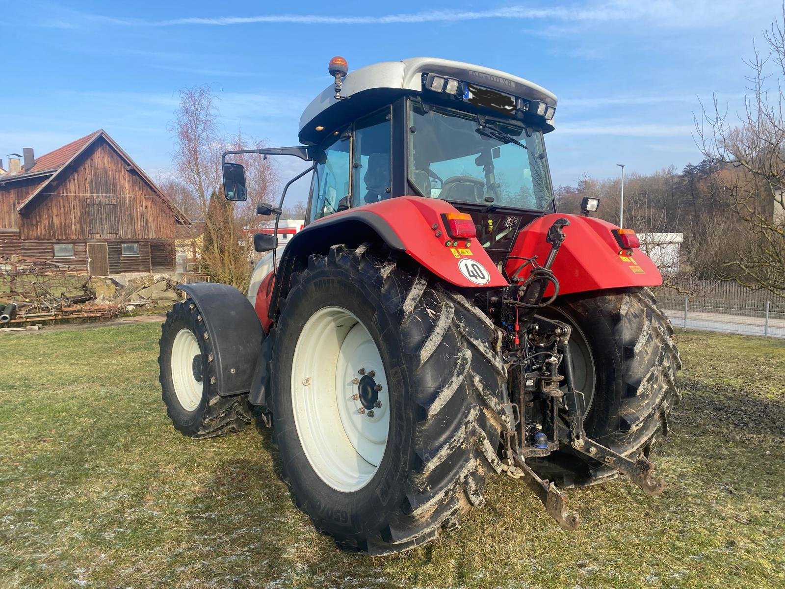Traktor tip Steyr 6195 CVT, Gebrauchtmaschine in Maßbach (Poză 12)