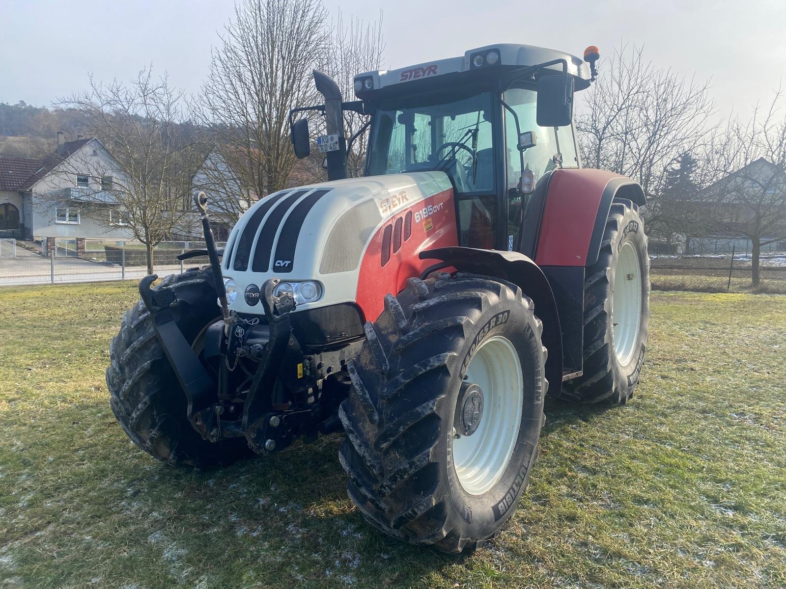 Traktor tip Steyr 6195 CVT, Gebrauchtmaschine in Maßbach (Poză 11)