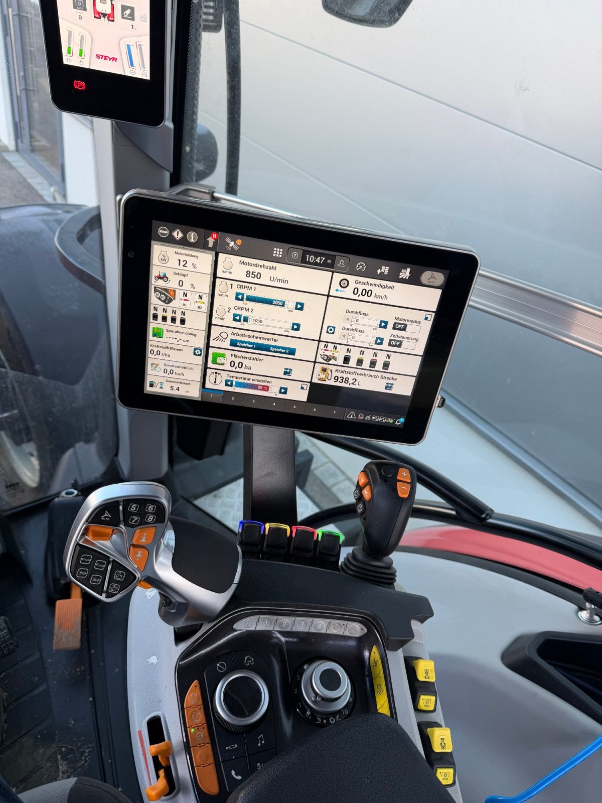 Traktor Türe ait Steyr 6200 Absolut CVT, Gebrauchtmaschine içinde Ingolstadt (resim 8)