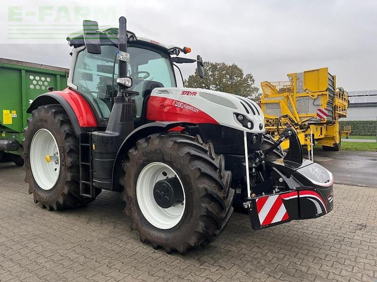 Traktor des Typs Steyr 6200 absolut cvt, Gebrauchtmaschine in Wippingen (Bild 1)