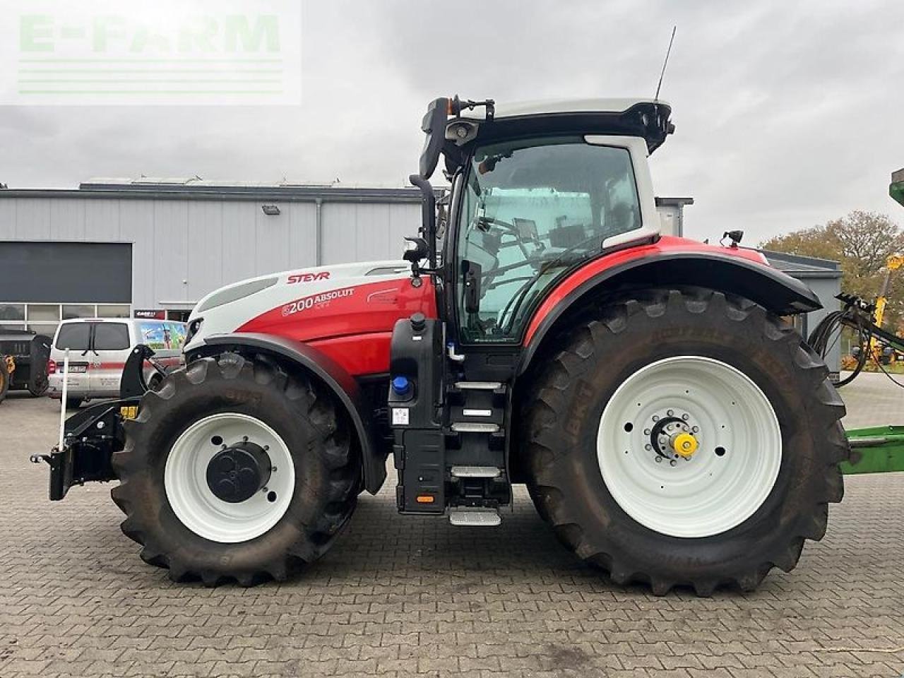 Traktor des Typs Steyr 6200 absolut cvt, Gebrauchtmaschine in Wippingen (Bild 5)