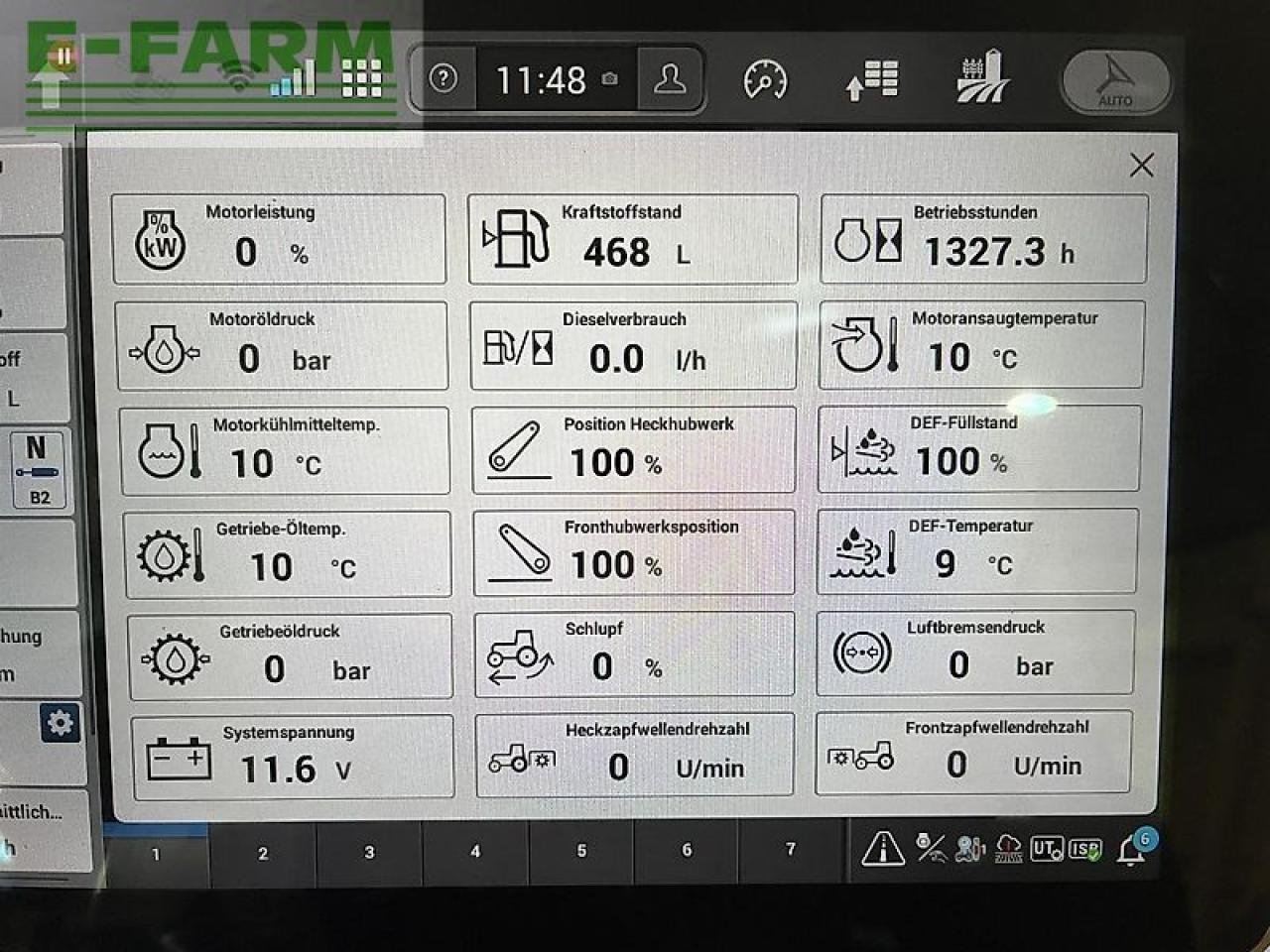 Traktor des Typs Steyr 6200 absolut cvt, Gebrauchtmaschine in Wippingen (Bild 8)