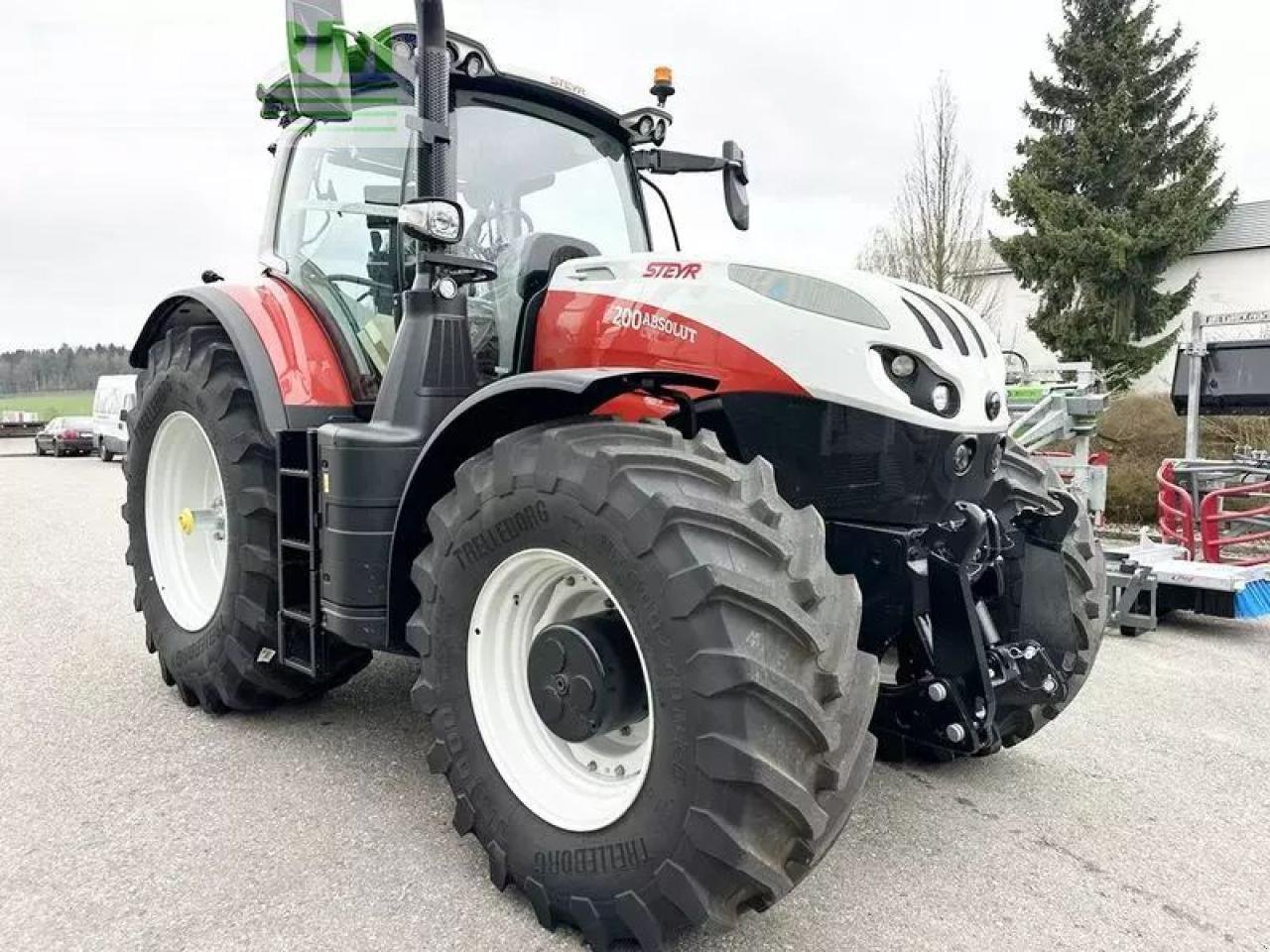 Traktor typu Steyr 6200 absolut cvt, Gebrauchtmaschine w SANKT MARIENKIRCHEN BEI SCHÄRDING (Zdjęcie 2)